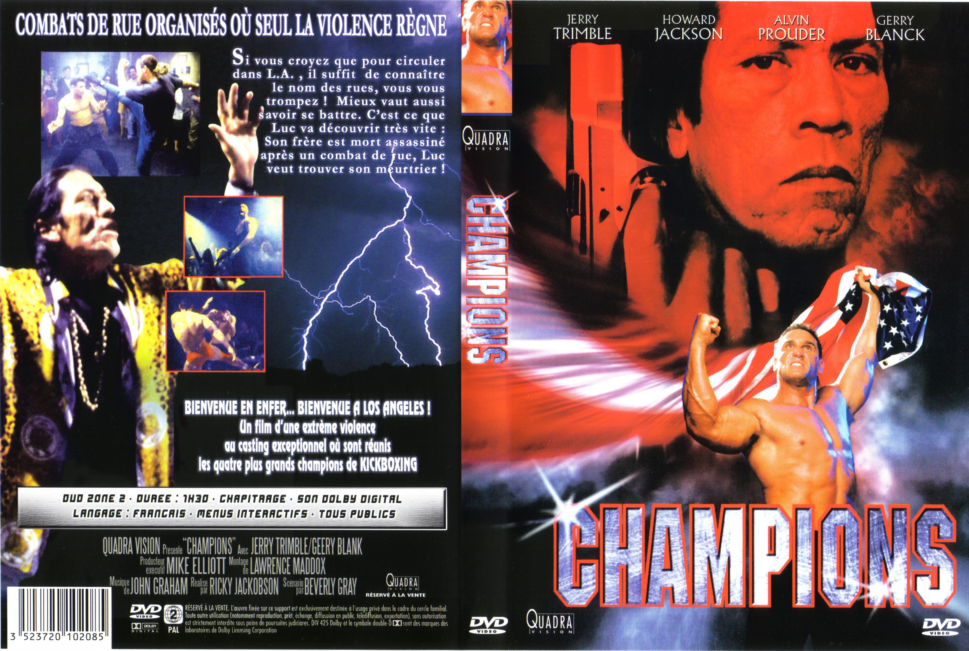 Jaquette DVD Champions (1992)
