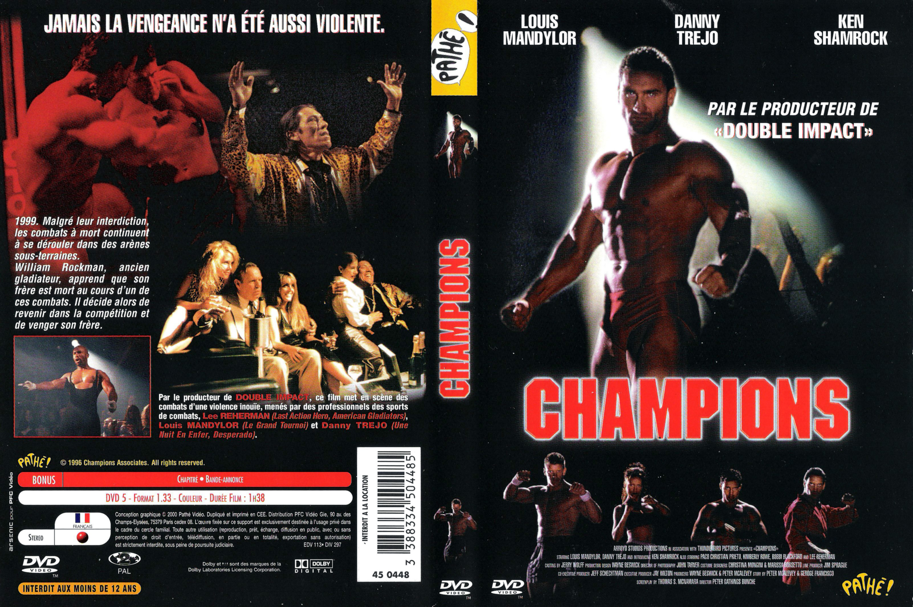 Jaquette DVD Champions v2