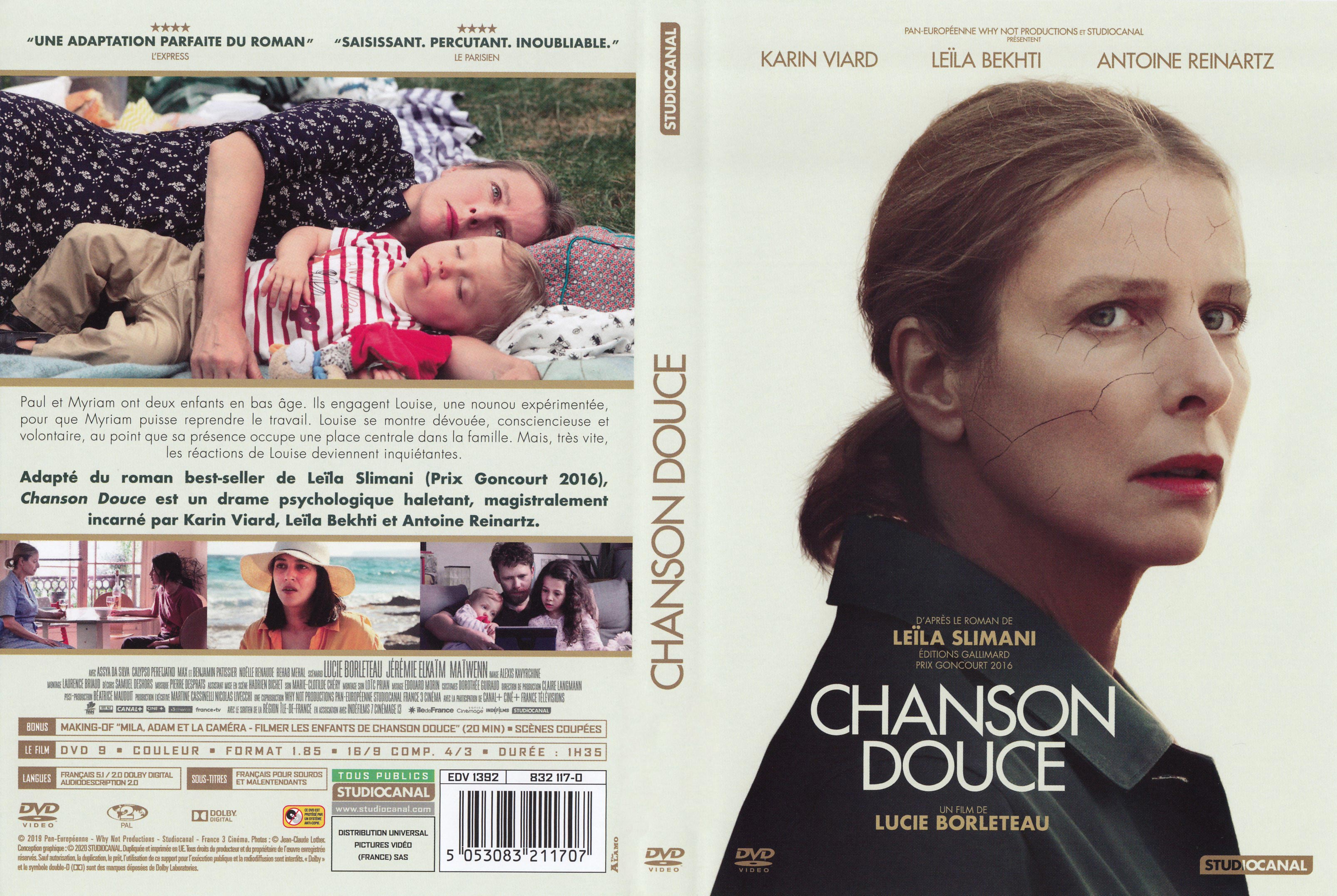 Jaquette DVD Chanson douce