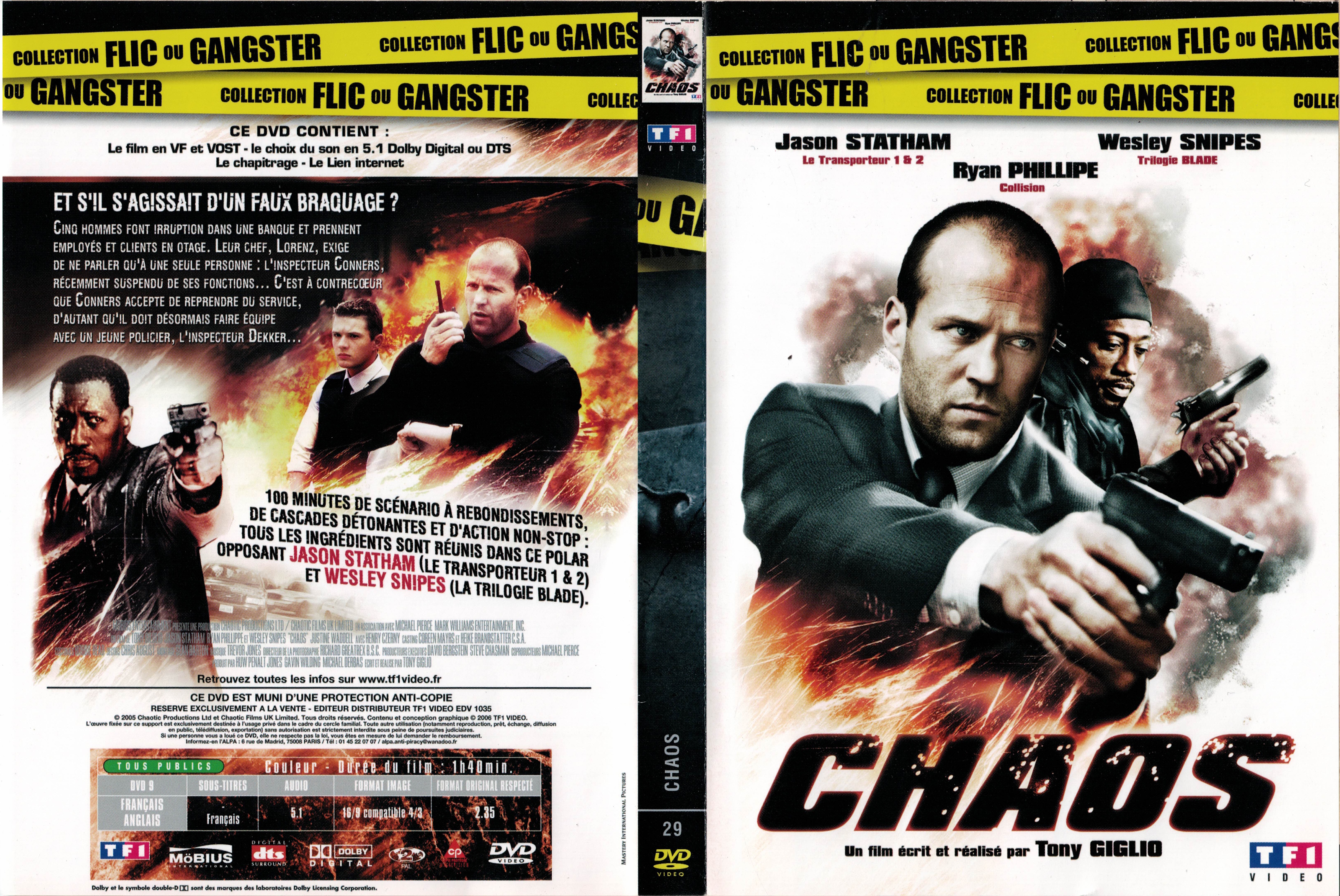Jaquette DVD Chaos v3