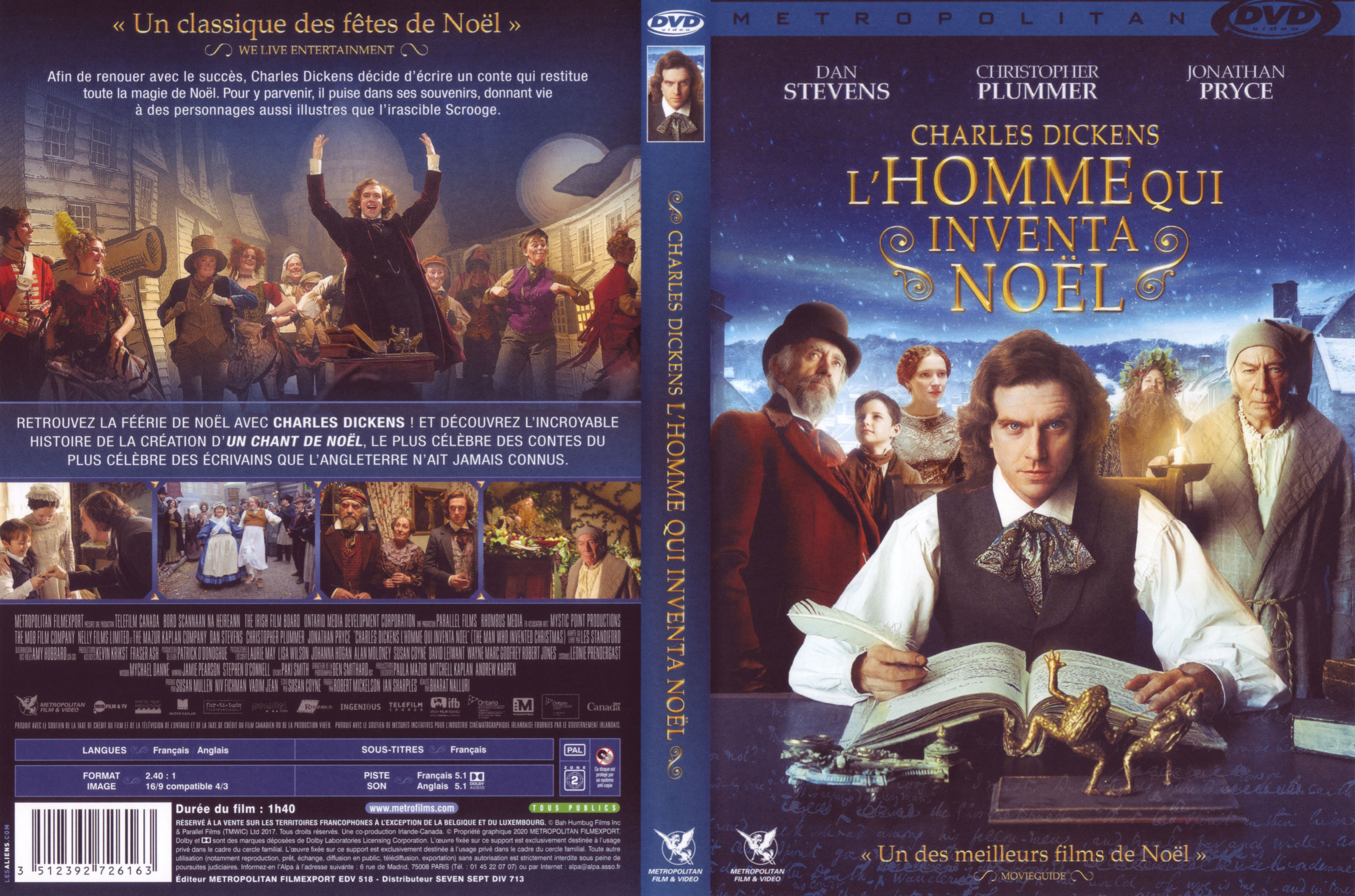 Jaquette DVD Charles Dickens, l