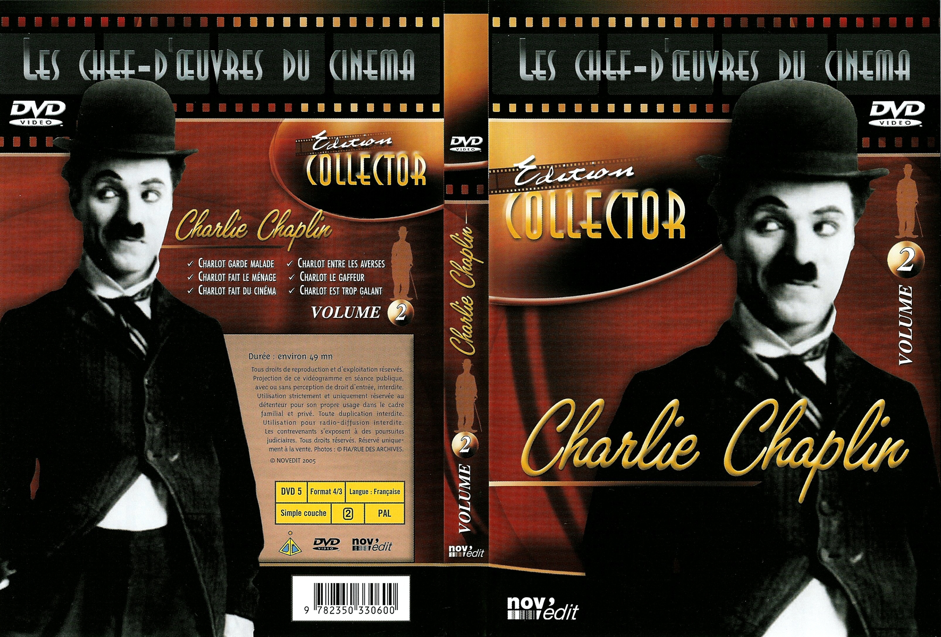 Jaquette DVD Charlie Chaplin vol 02