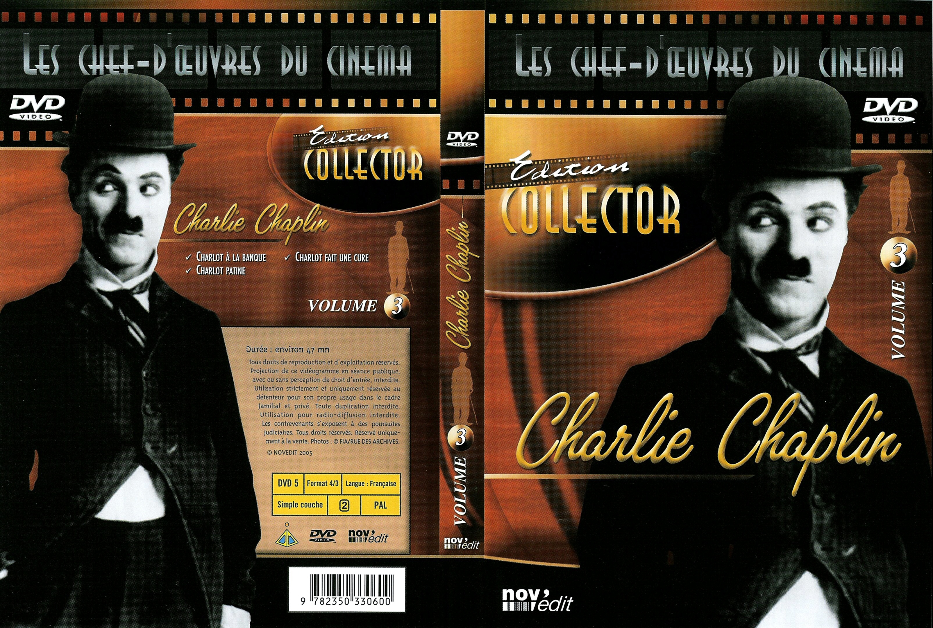 Jaquette DVD Charlie Chaplin vol 03