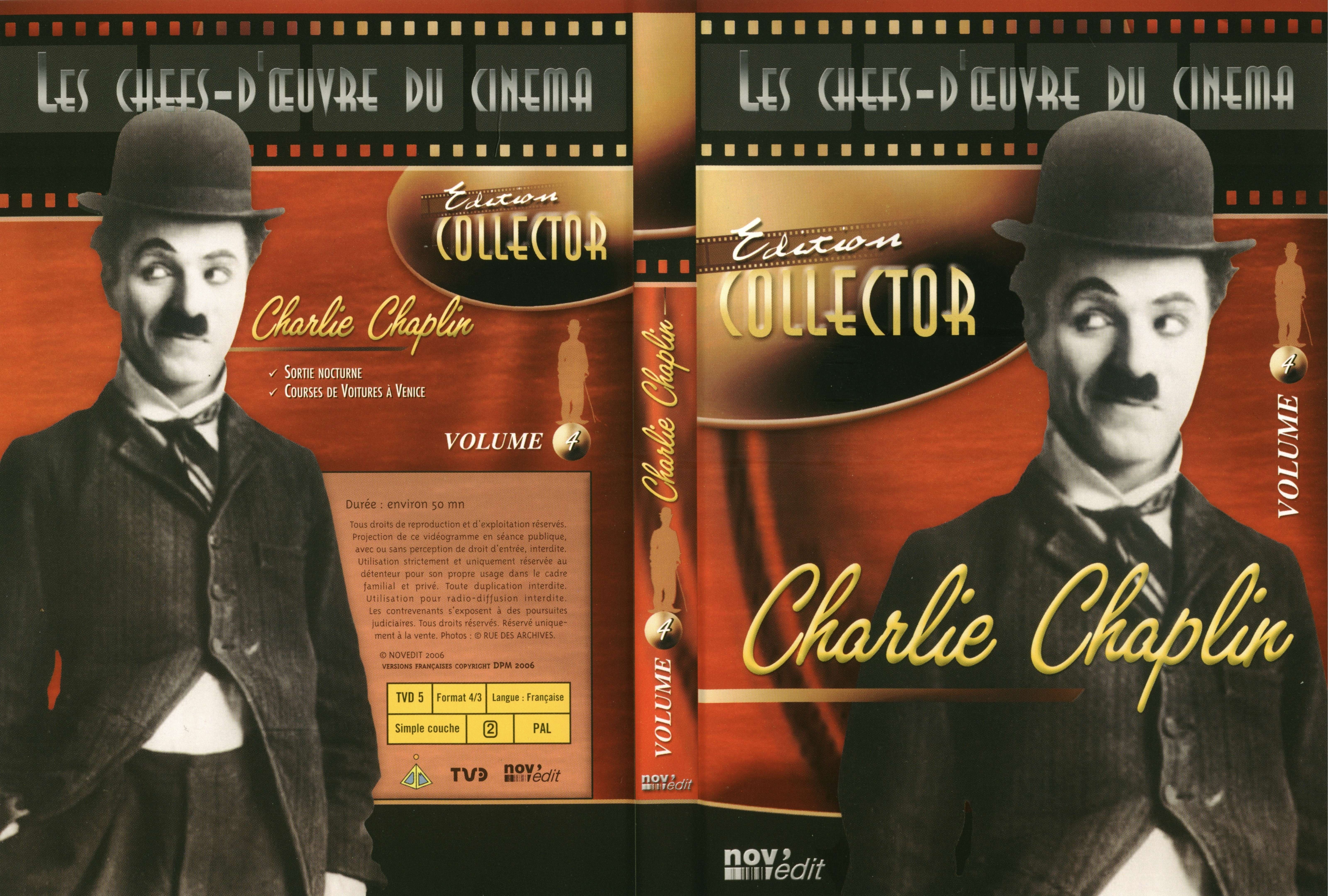 Jaquette DVD Charlie Chaplin vol 04