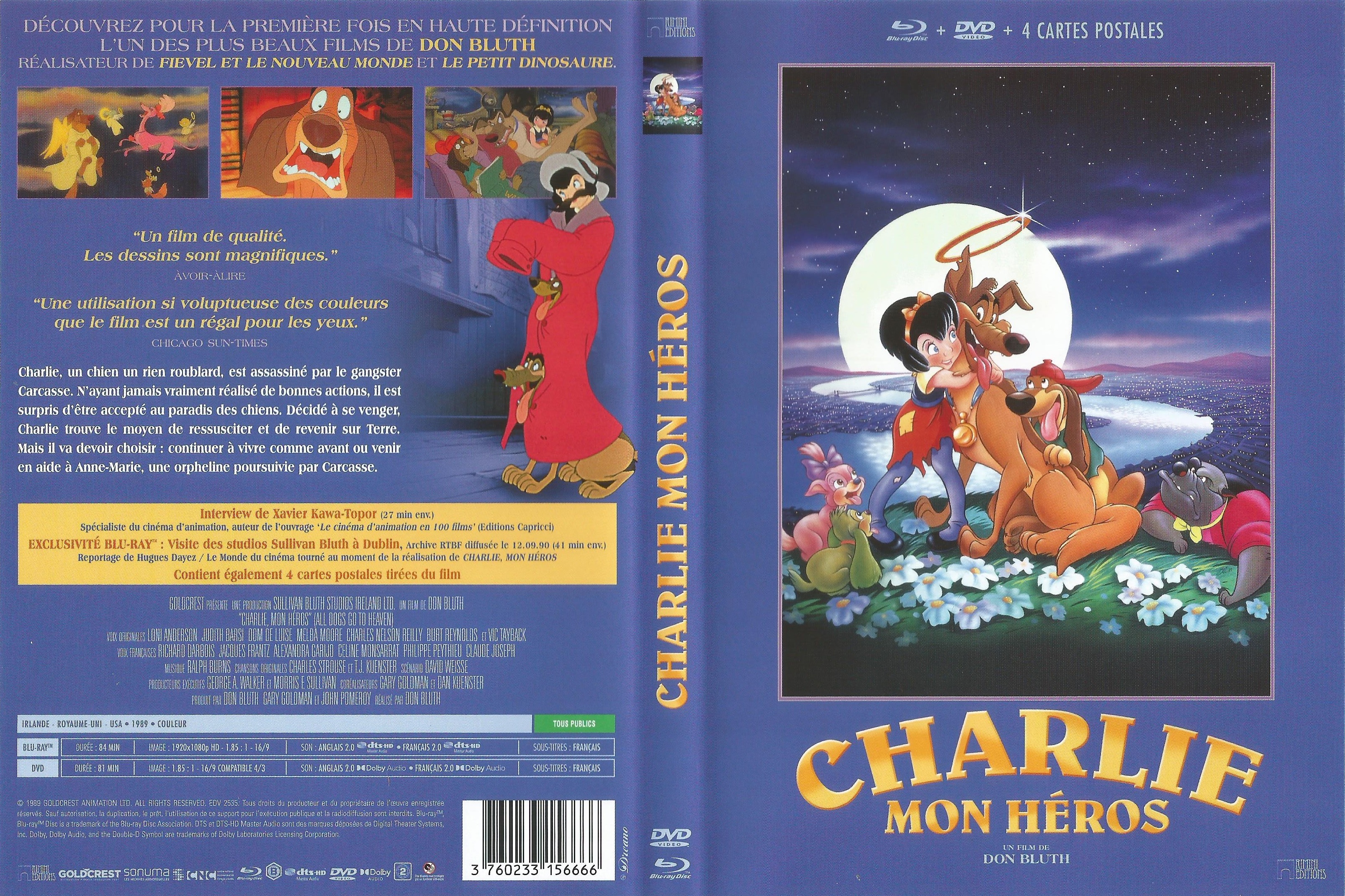 Jaquette DVD Charlie mon hros v3