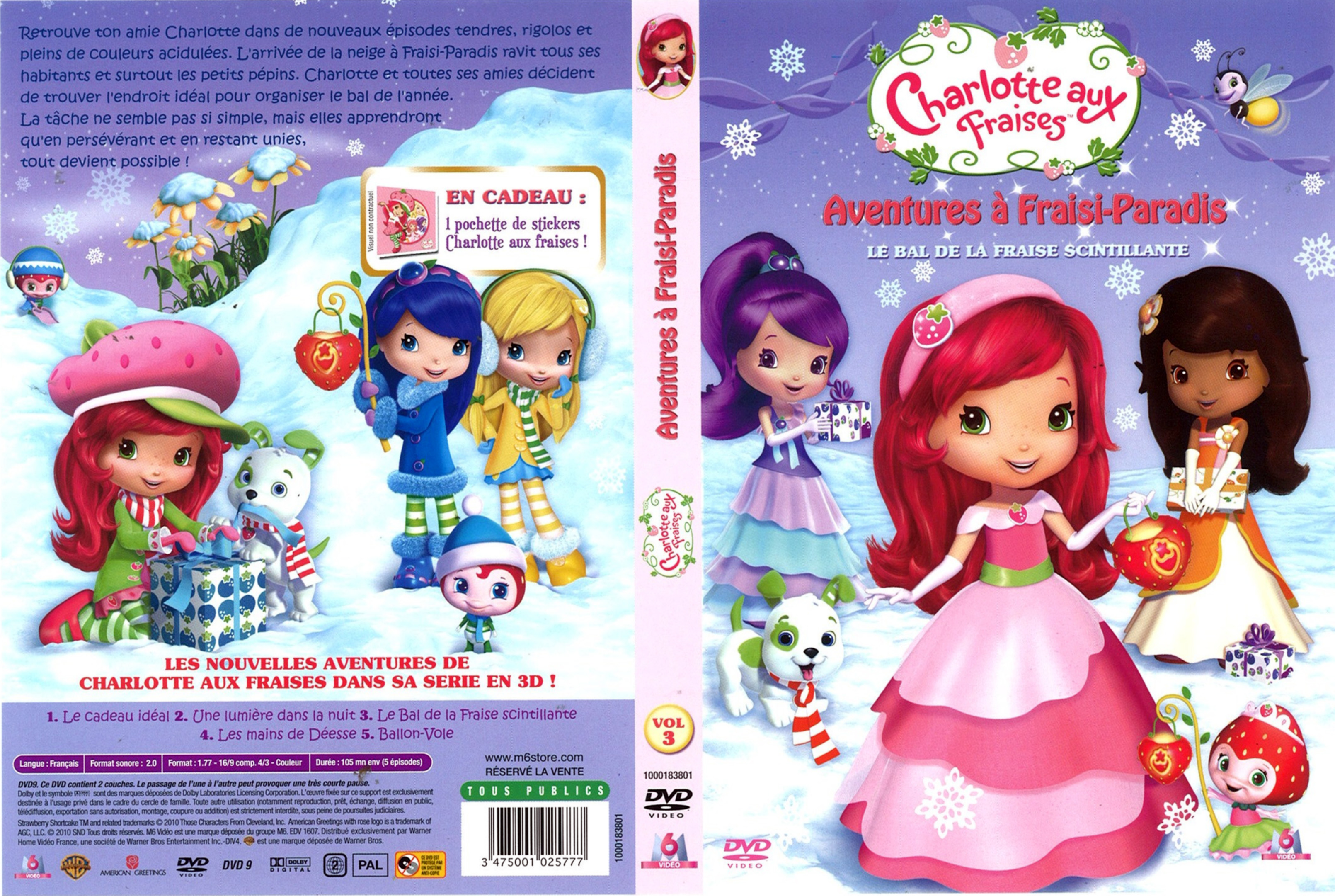 Jaquette DVD Charlotte aux fraises - Le bal de la fraise scintillante