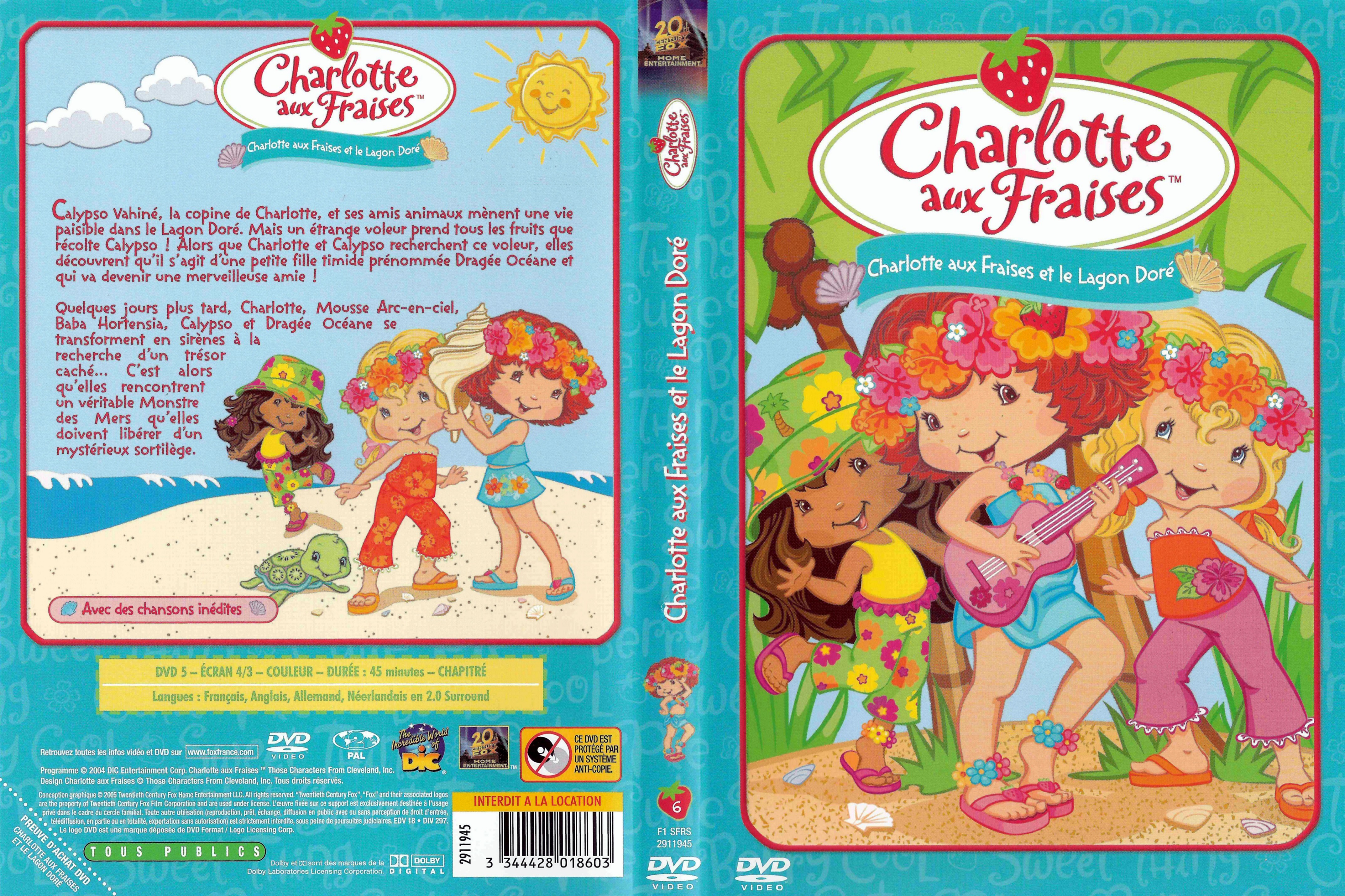 Jaquette DVD Charlotte aux fraises - Le lagon dor