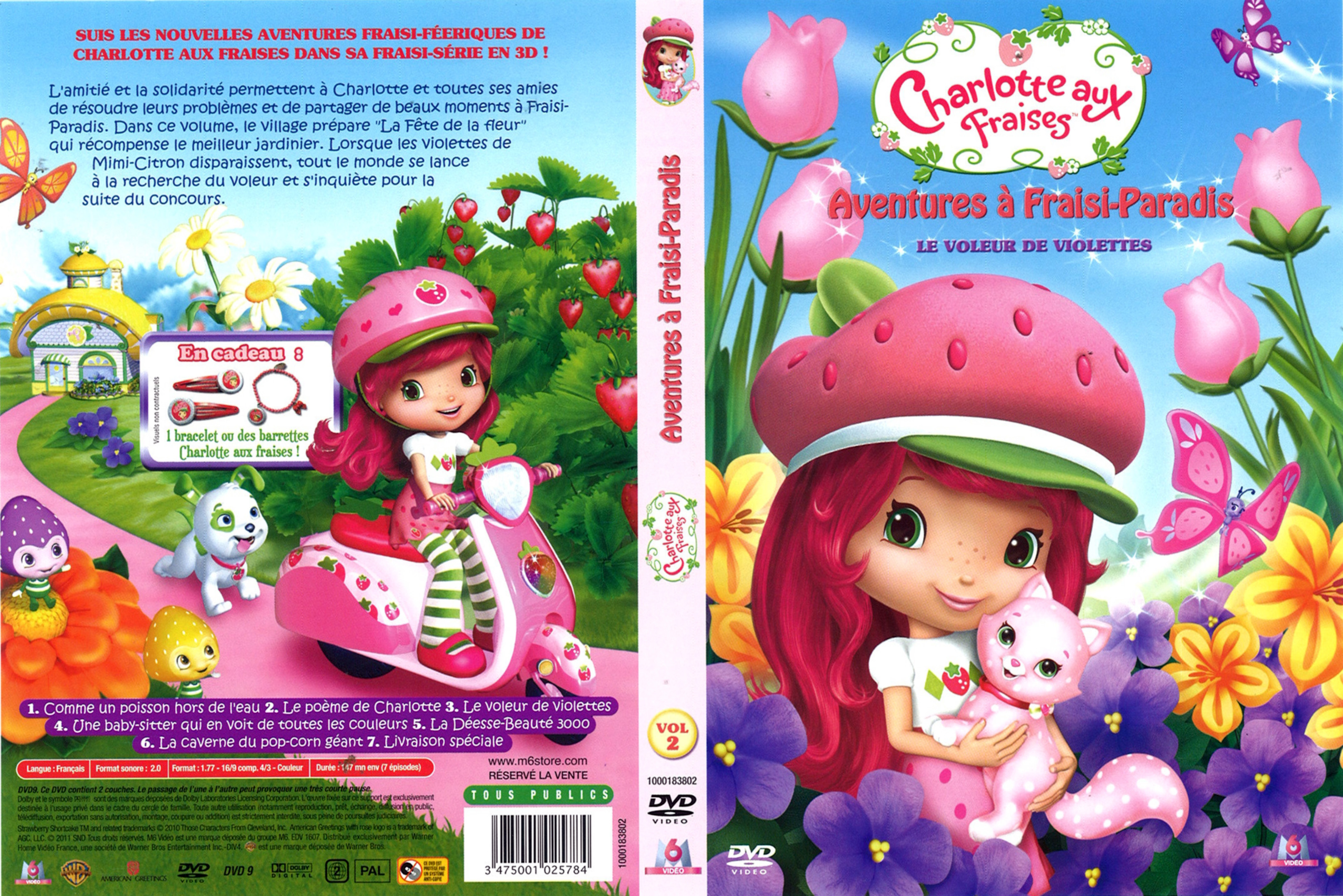 Jaquette DVD Charlotte aux fraises - Le voleur de violette