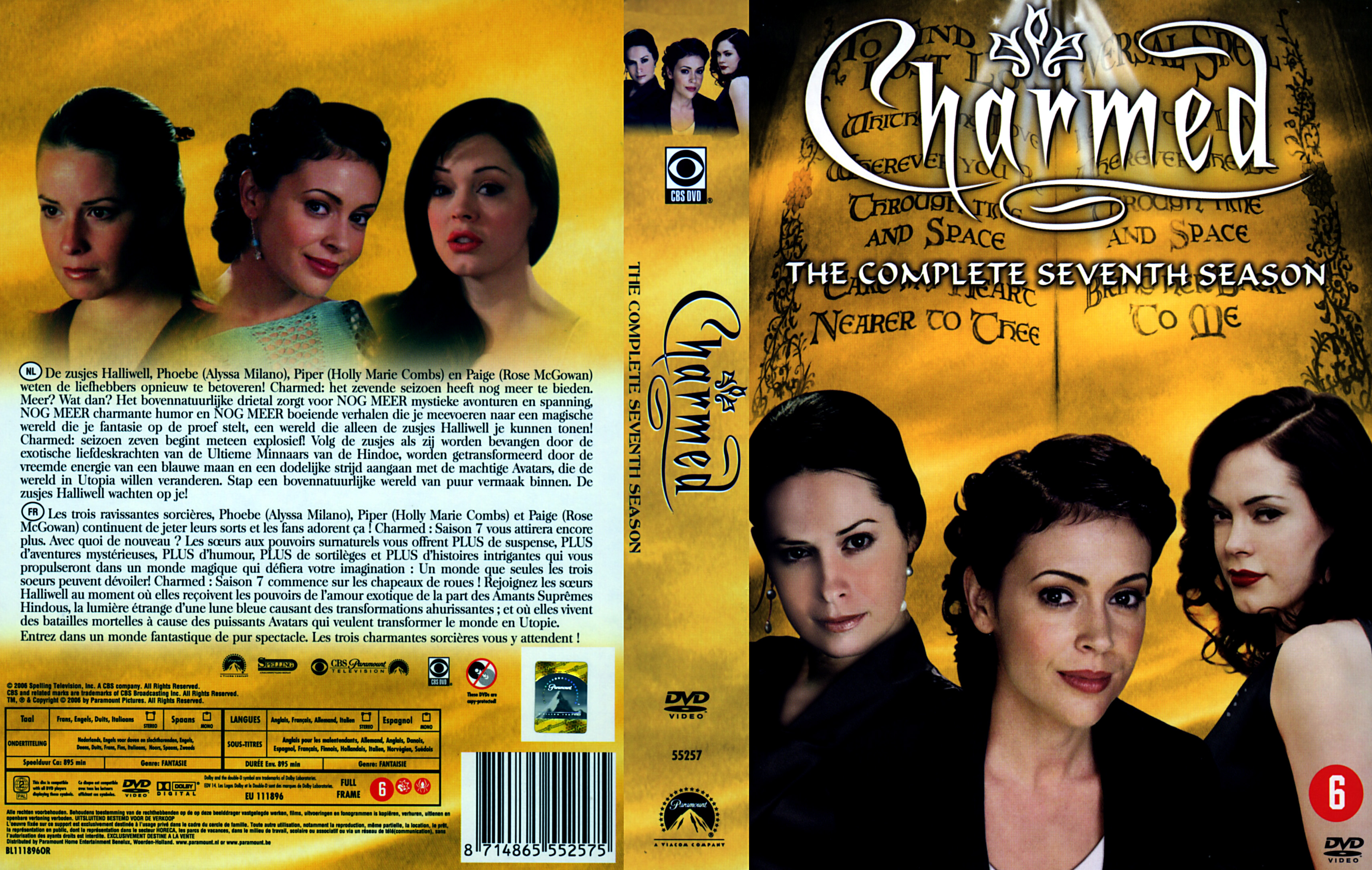 Jaquette DVD Charmed Saison 7 COFFRET