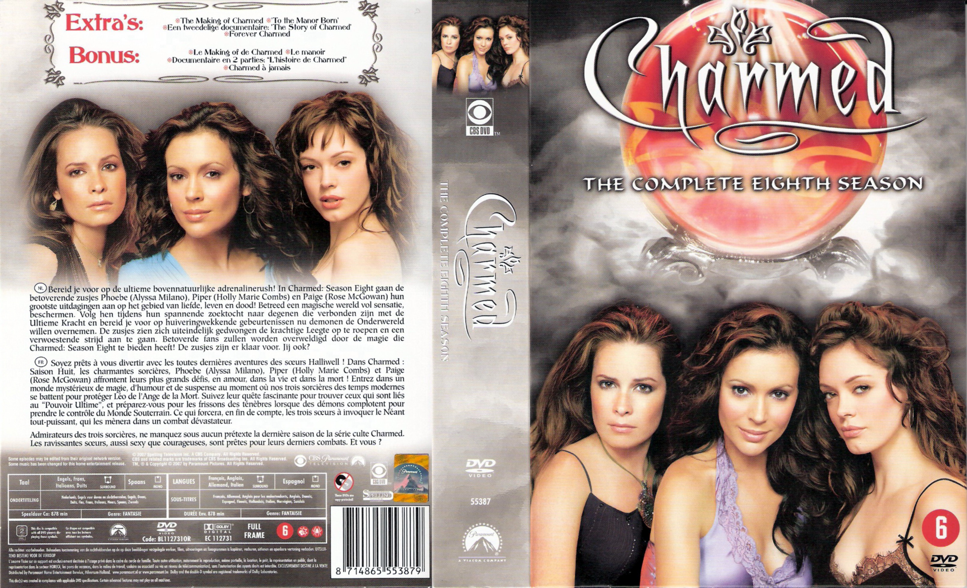 Jaquette DVD Charmed saison 8 COFFRET