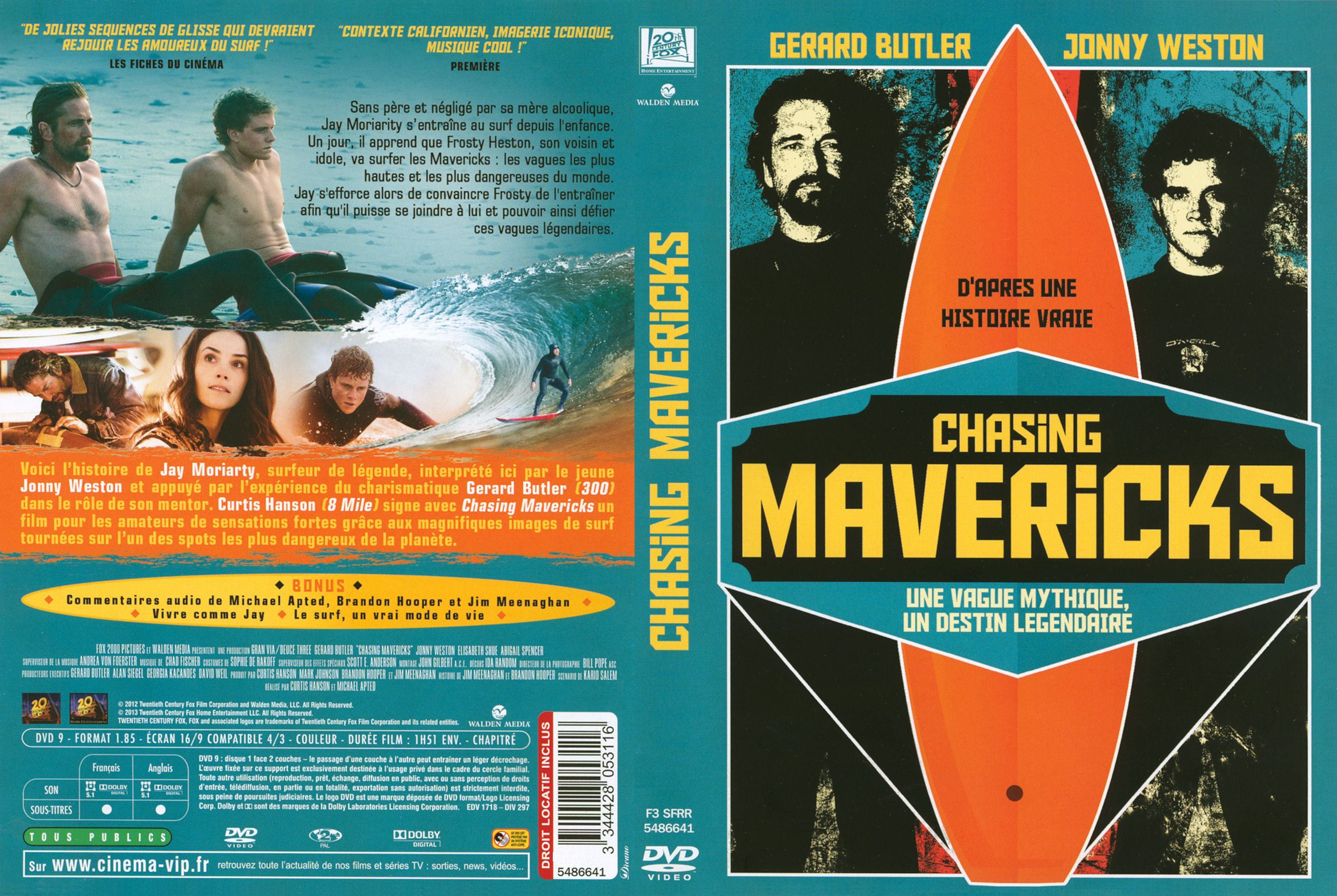 Jaquette DVD Chasing Mavericks