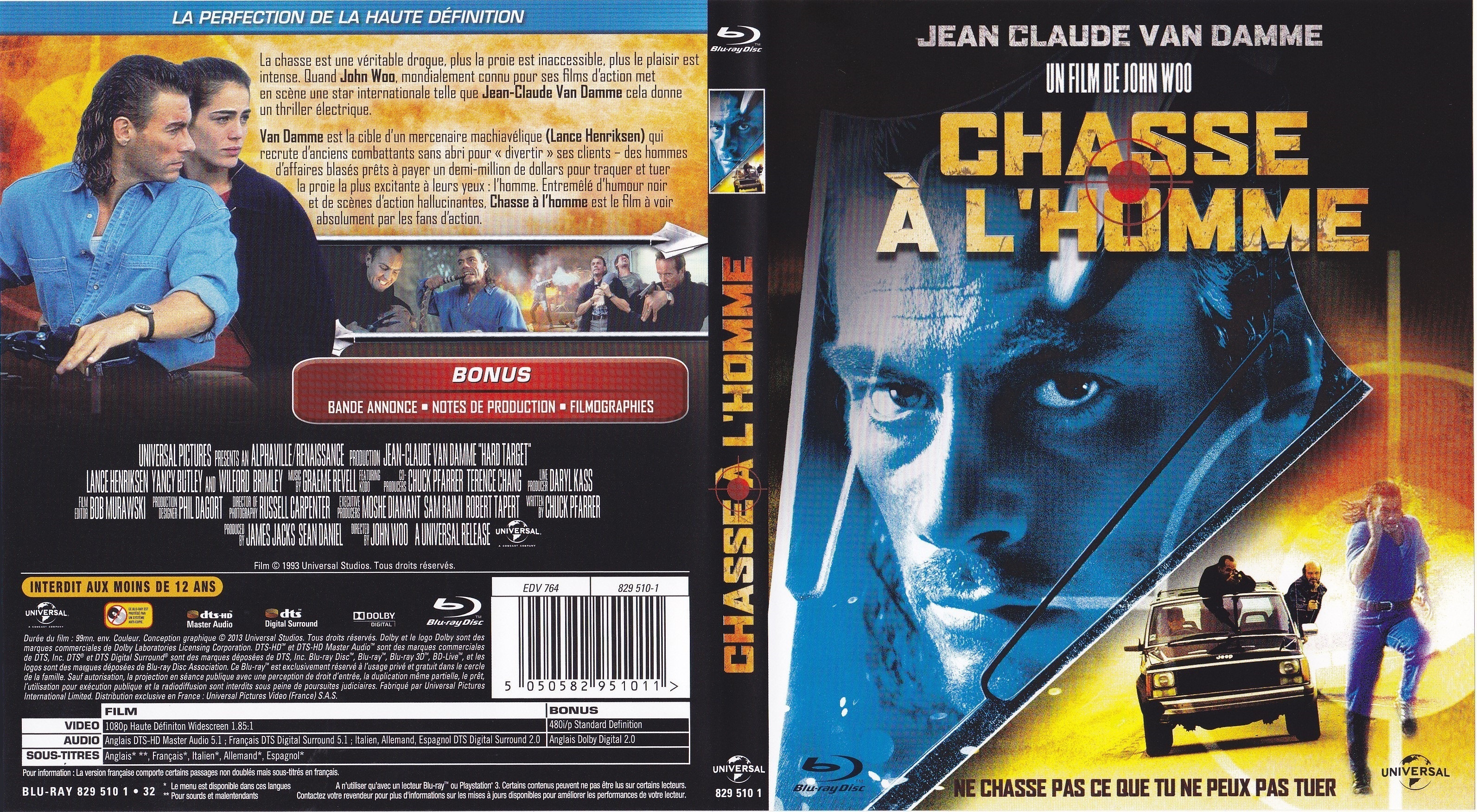 Jaquette DVD Chasse  l