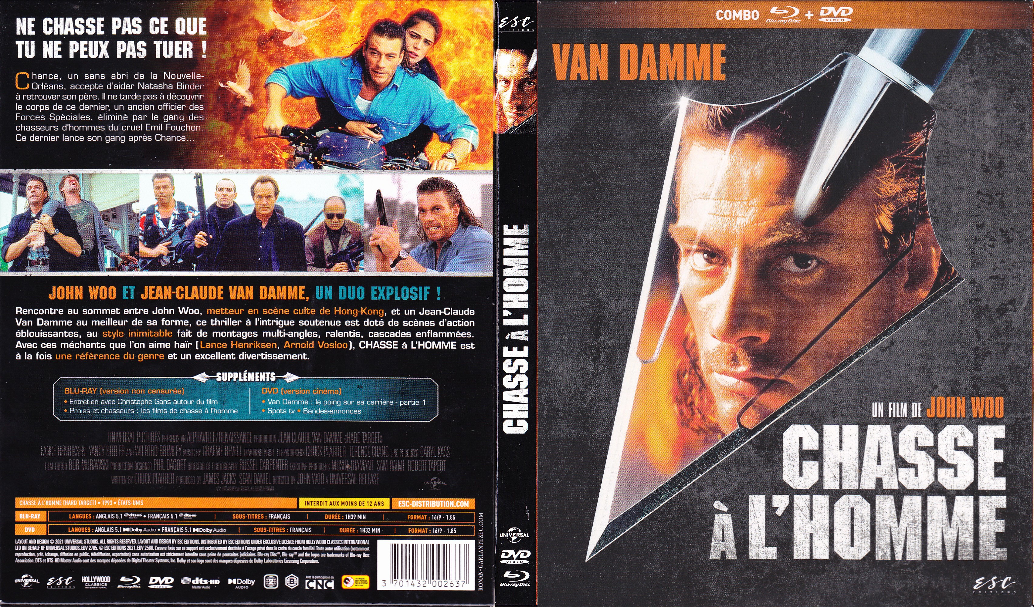 Jaquette DVD Chasse  l