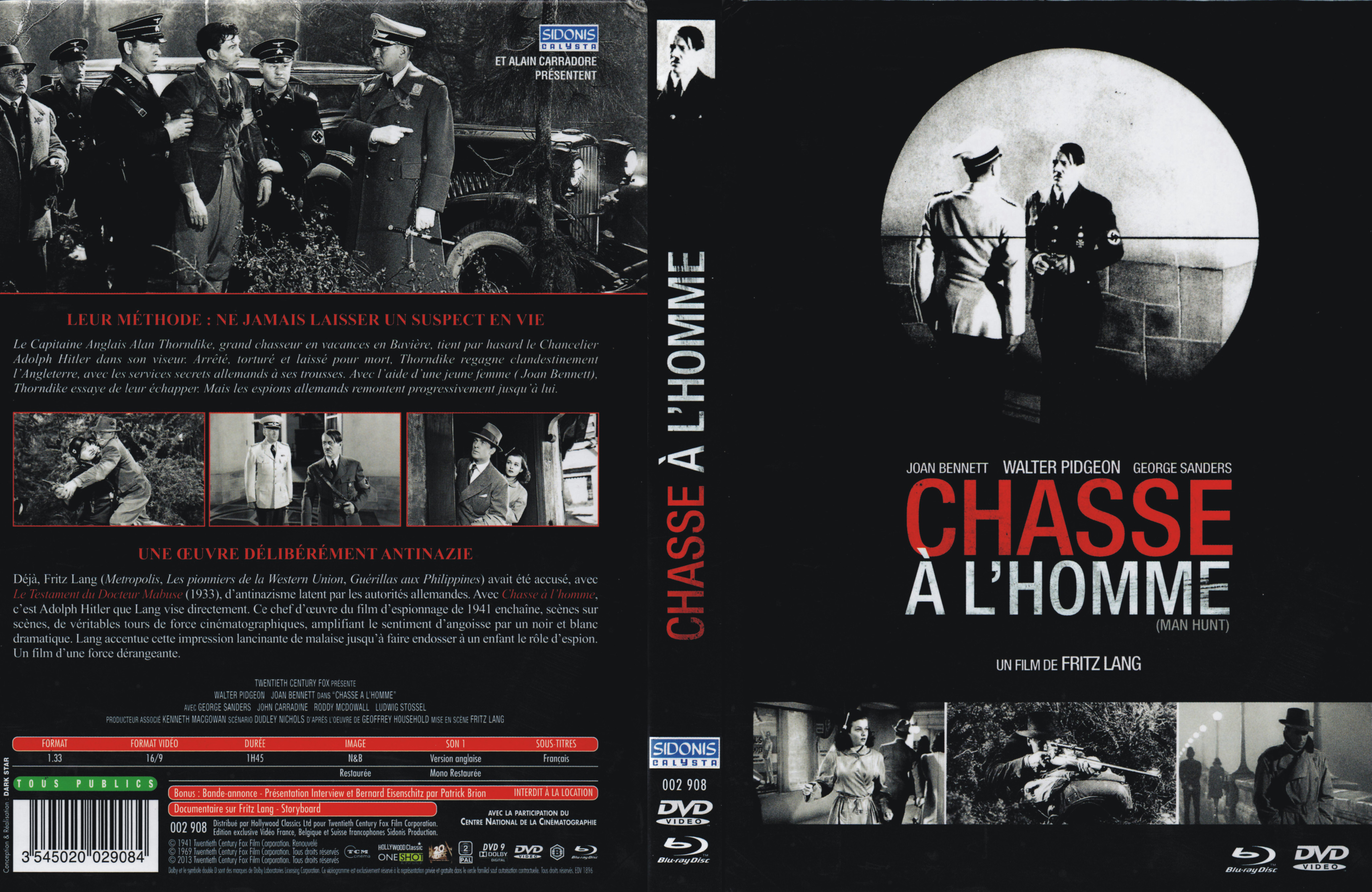 Jaquette DVD Chasse  l