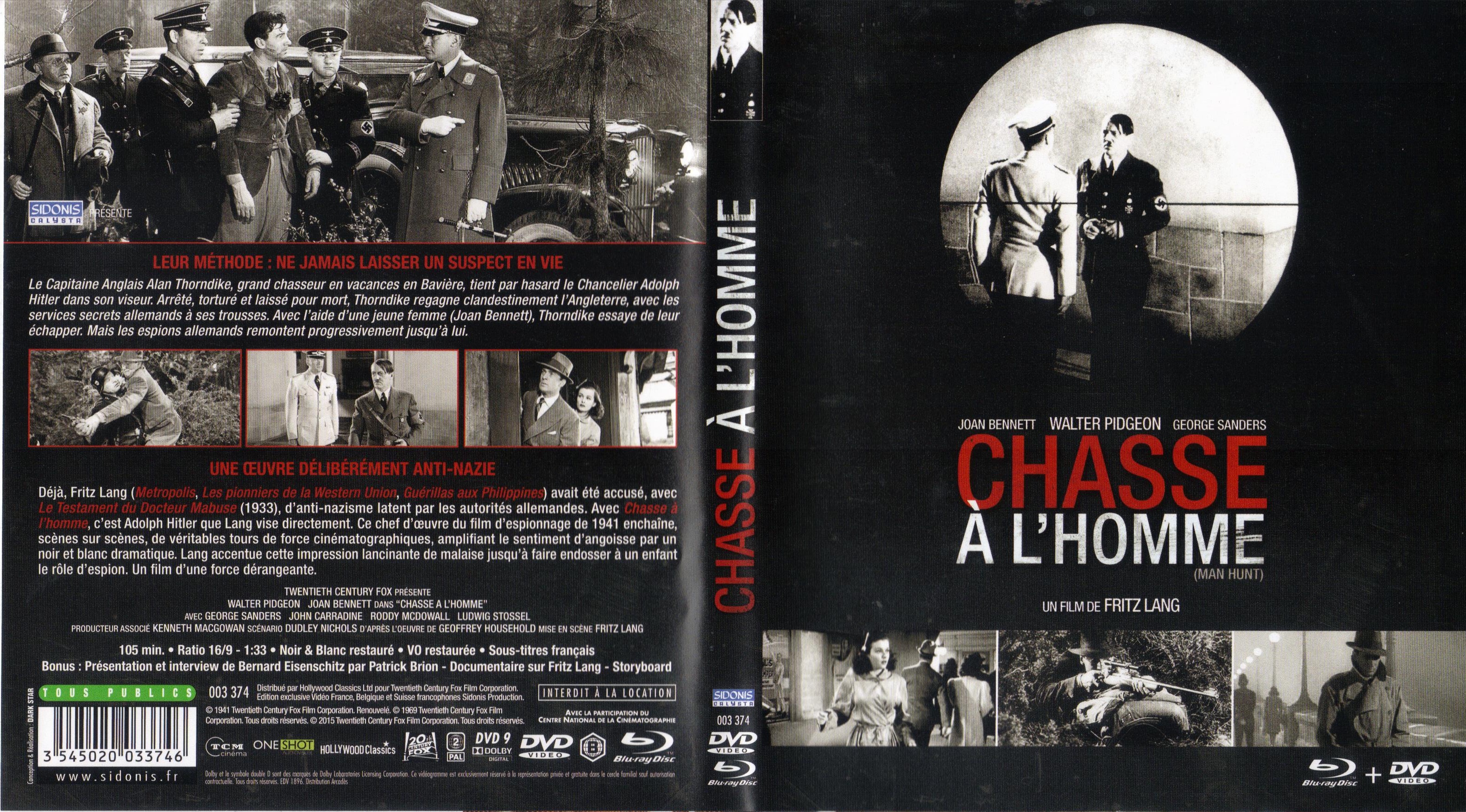 Jaquette DVD Chasse  l