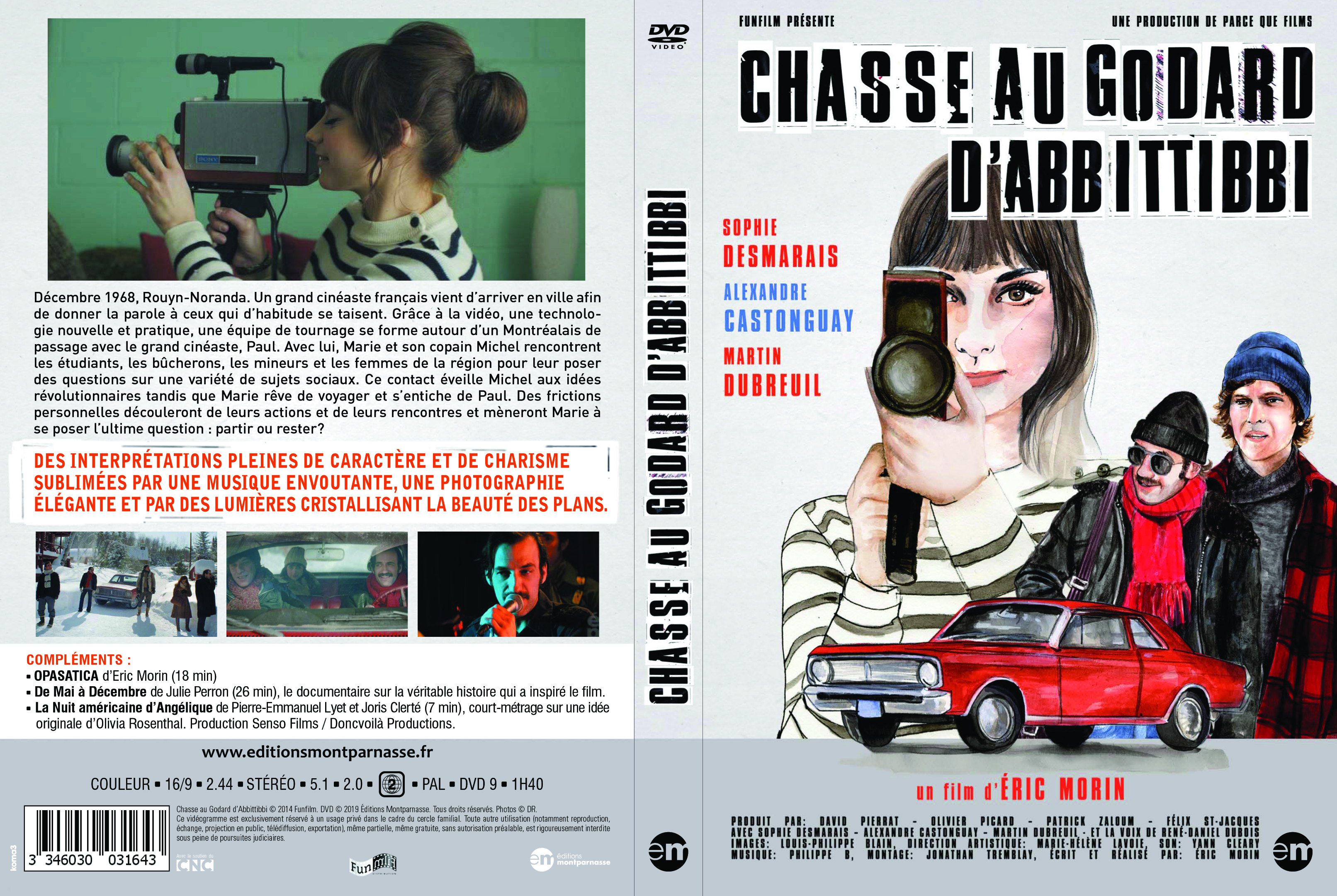 Jaquette DVD Chasse au godard d