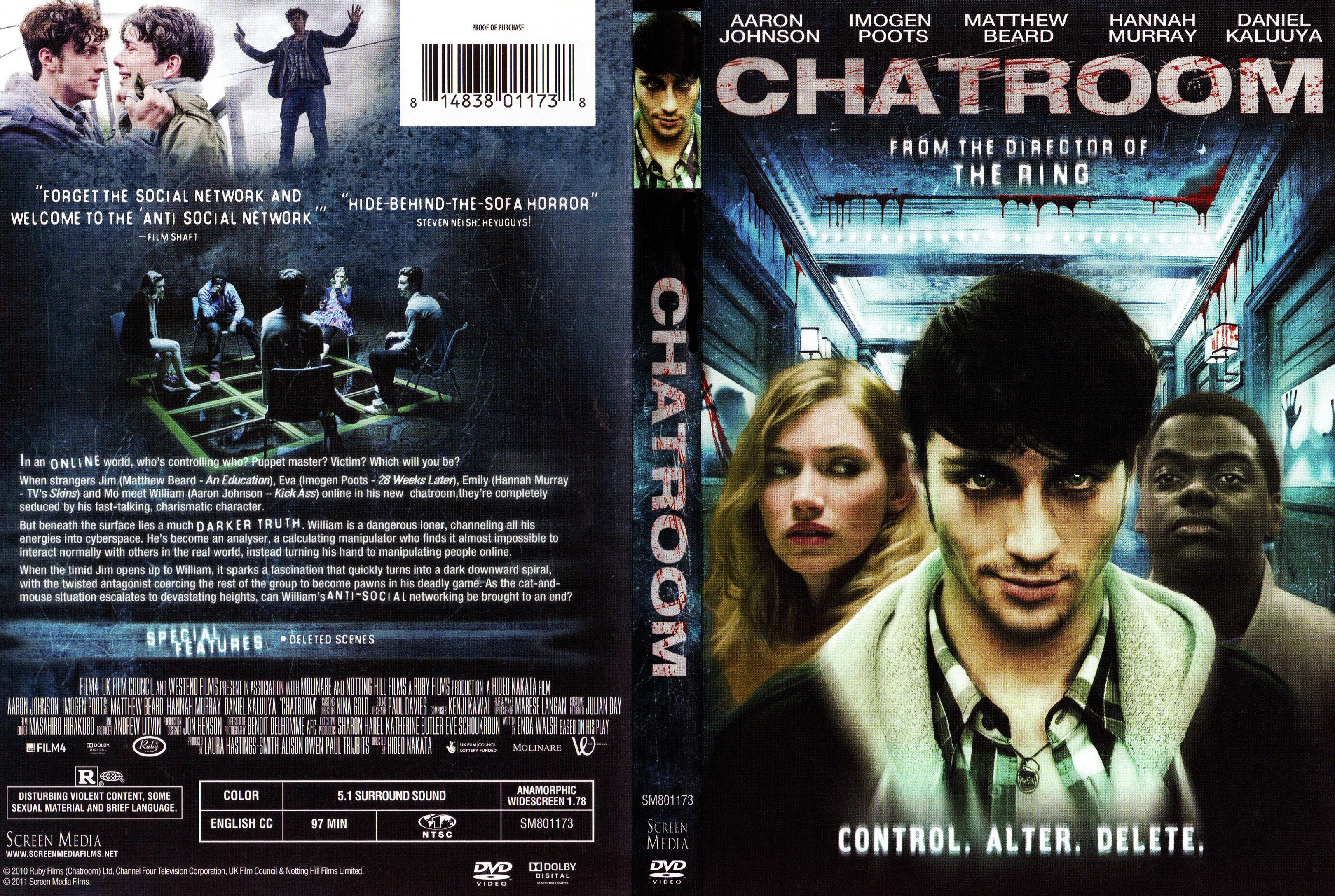 Jaquette DVD Chatroom Zone 1