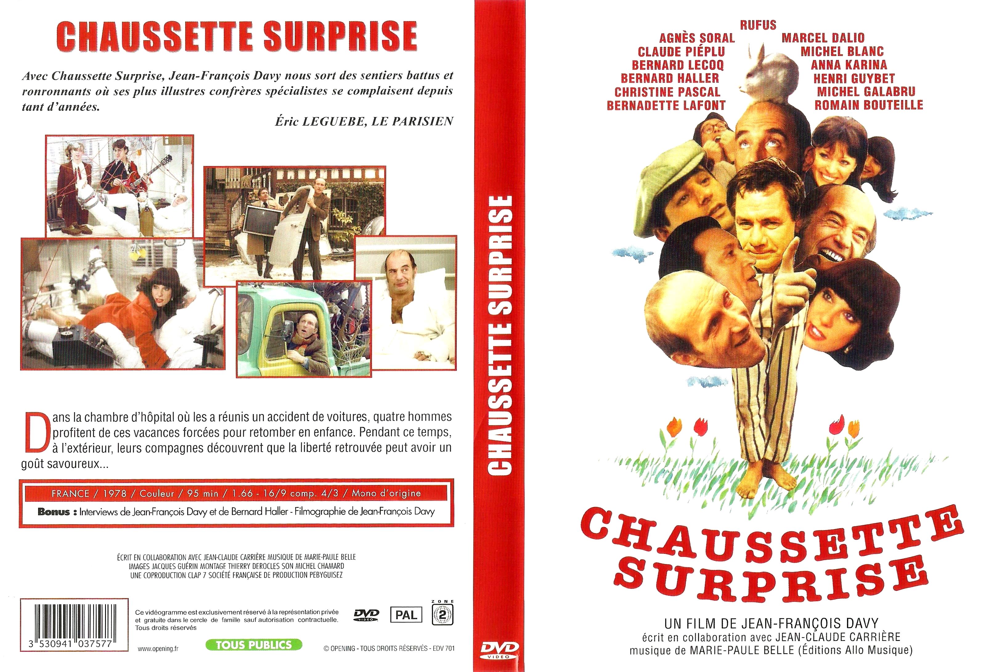 Jaquette DVD Chaussette surprise