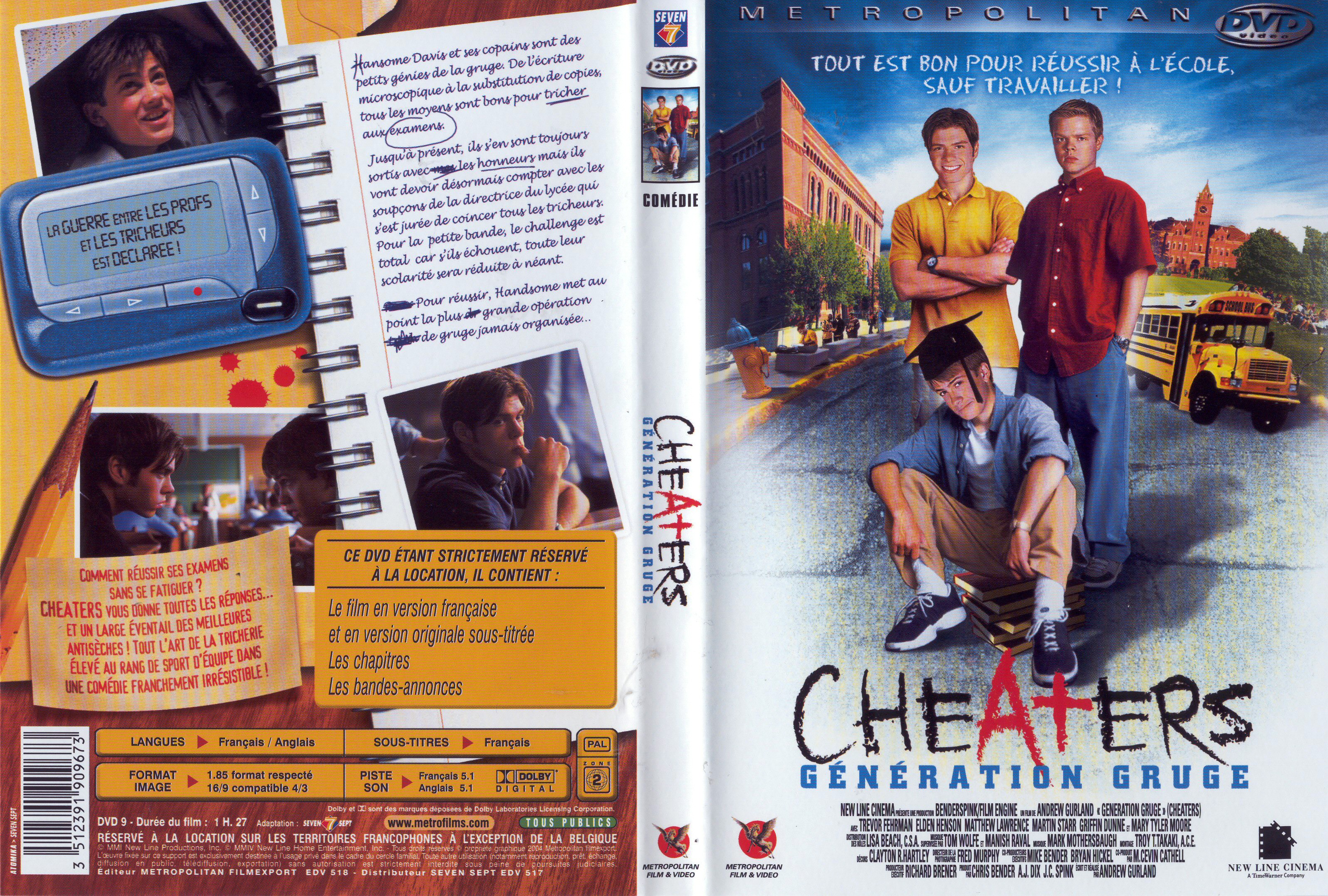 Jaquette DVD Cheaters