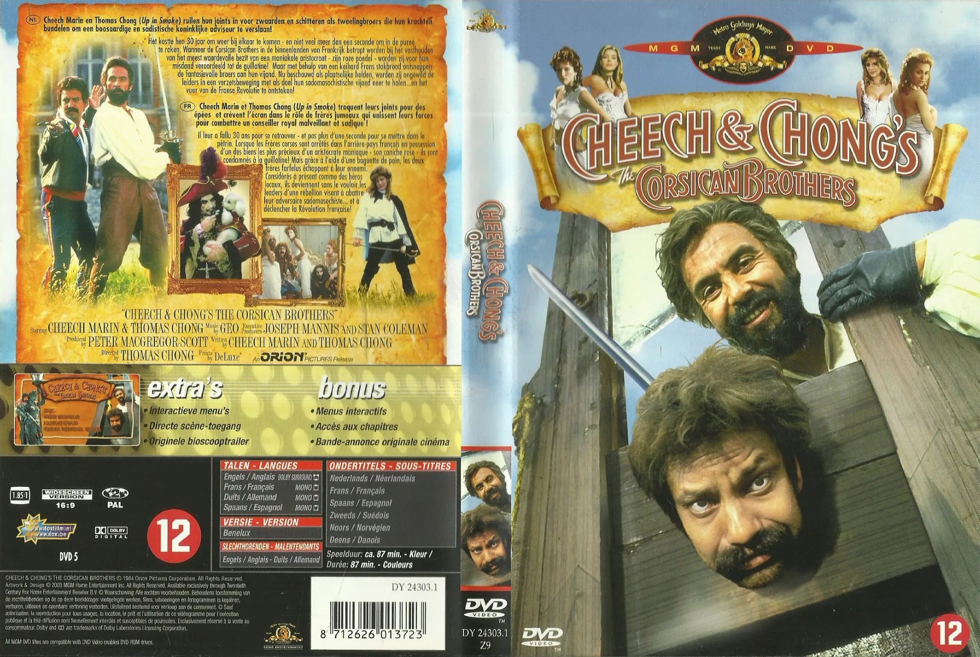 Jaquette DVD Cheech and Chong