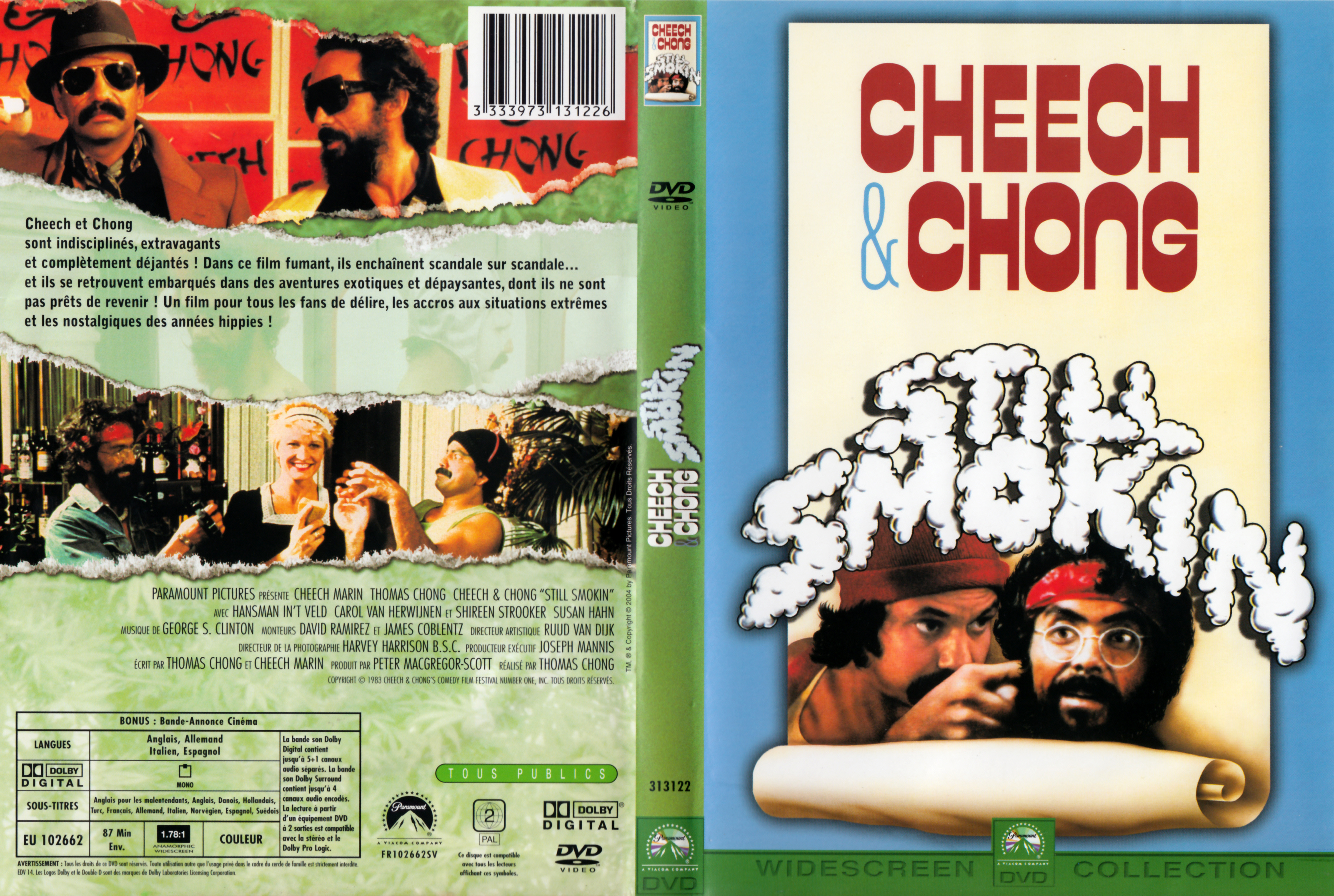 Jaquette DVD Cheech and chong still smokin Zone 1 v2