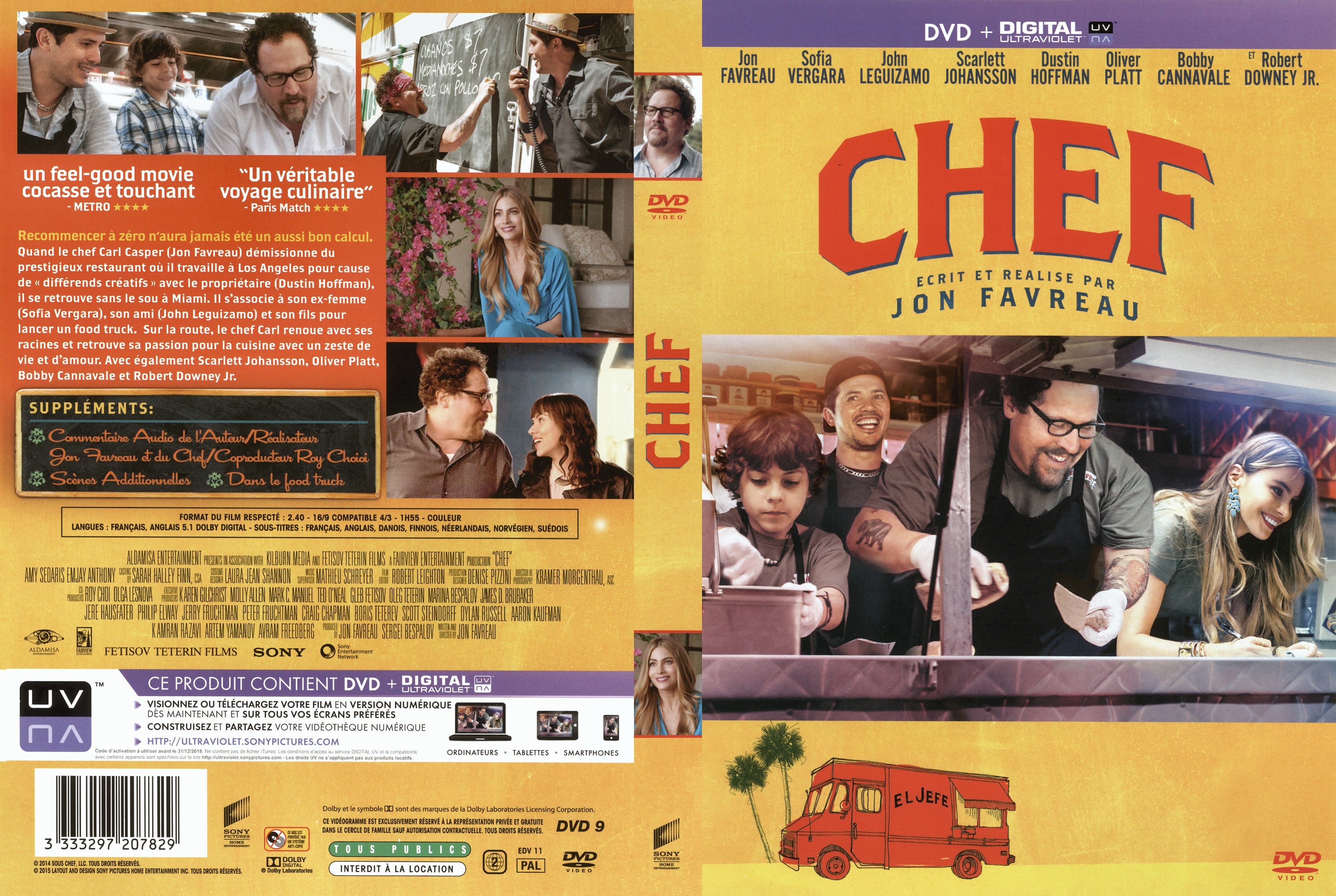 Jaquette DVD Chef