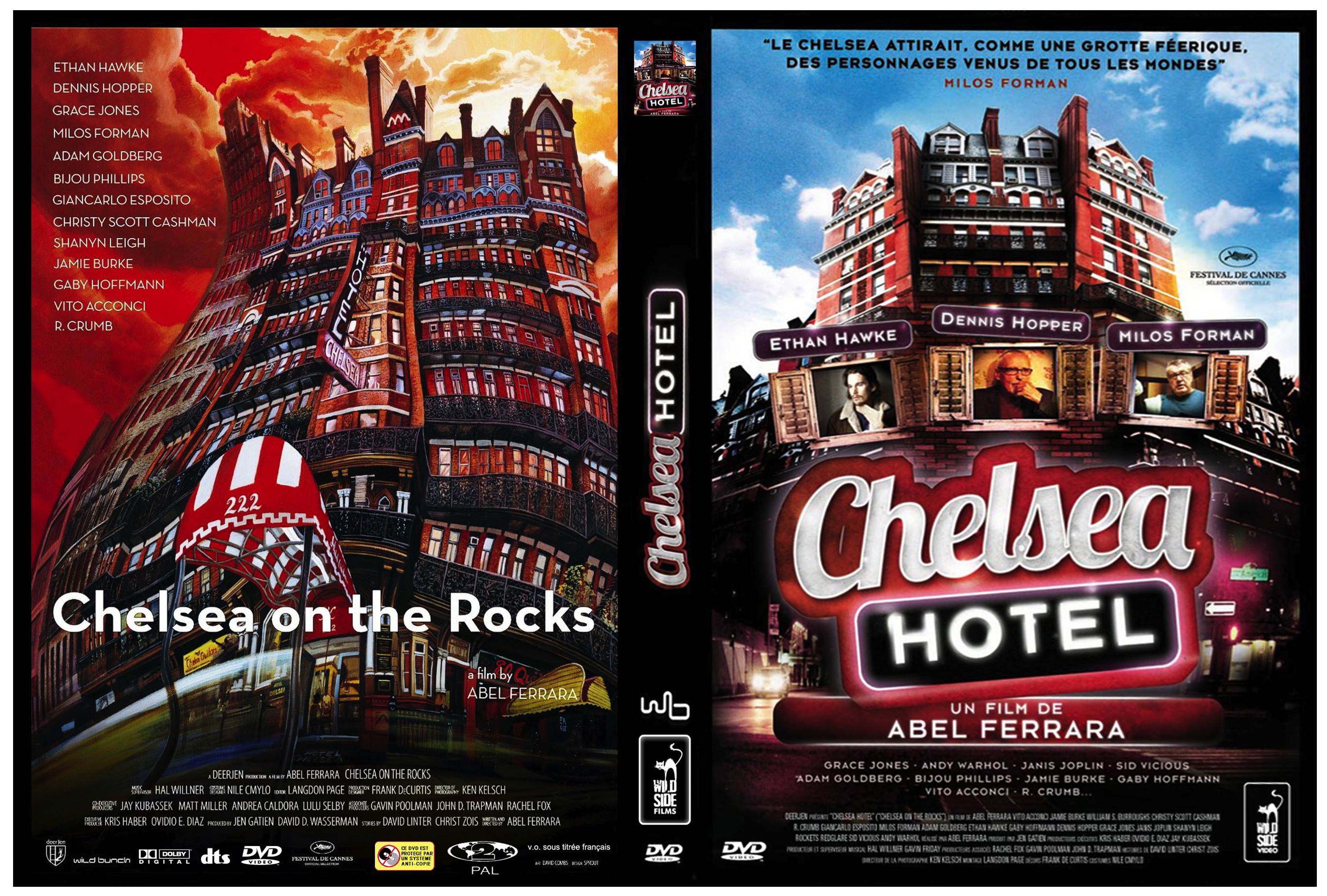 Jaquette DVD Chelsea Hotel custom