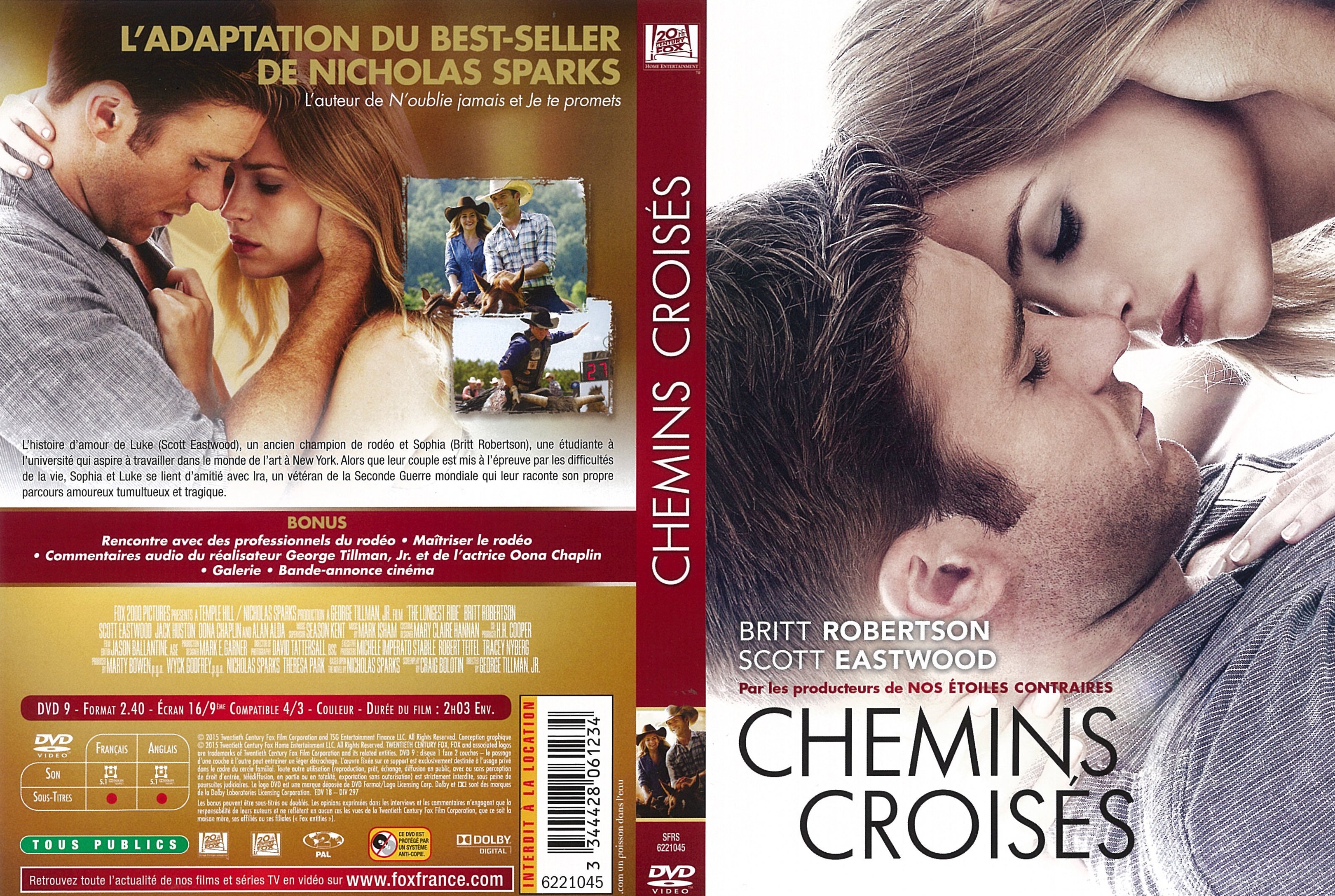 Jaquette DVD Chemins croiss