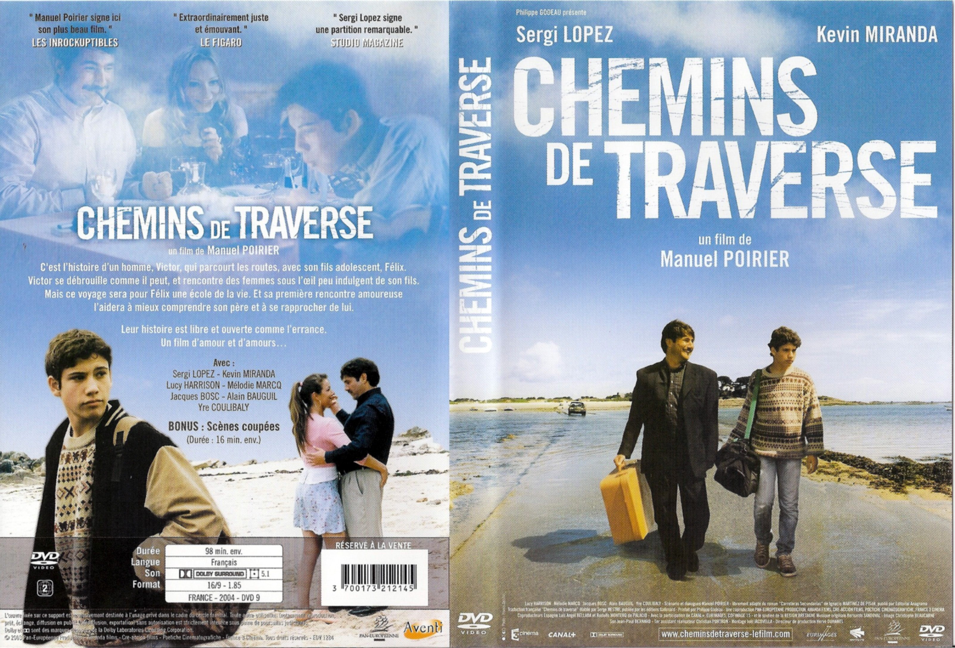 Jaquette DVD Chemins de traverse