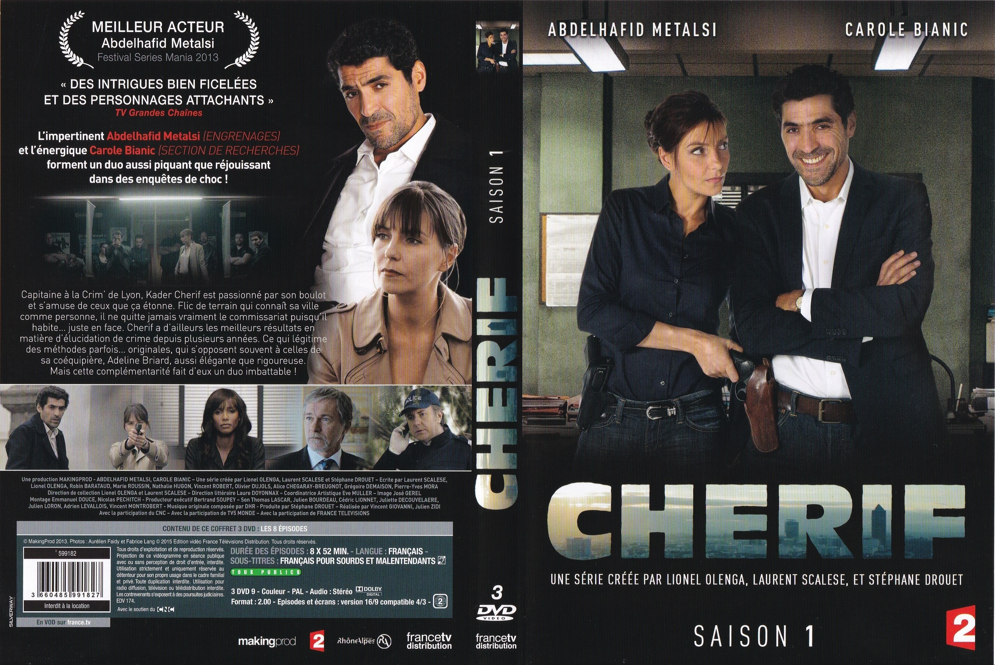Jaquette DVD Cherif Saison 1