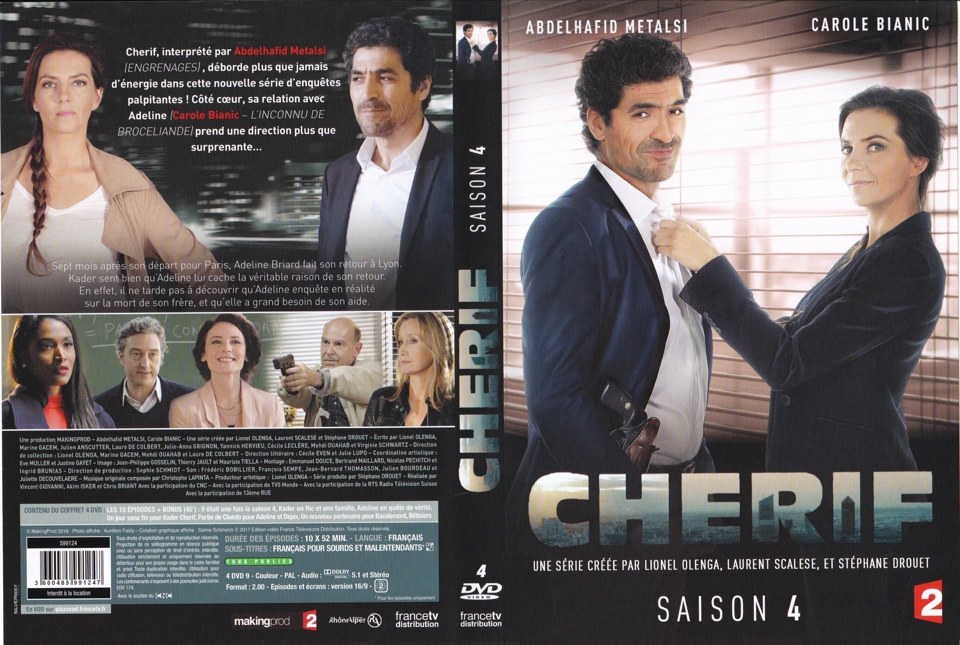 Jaquette DVD Cherif Saison 4