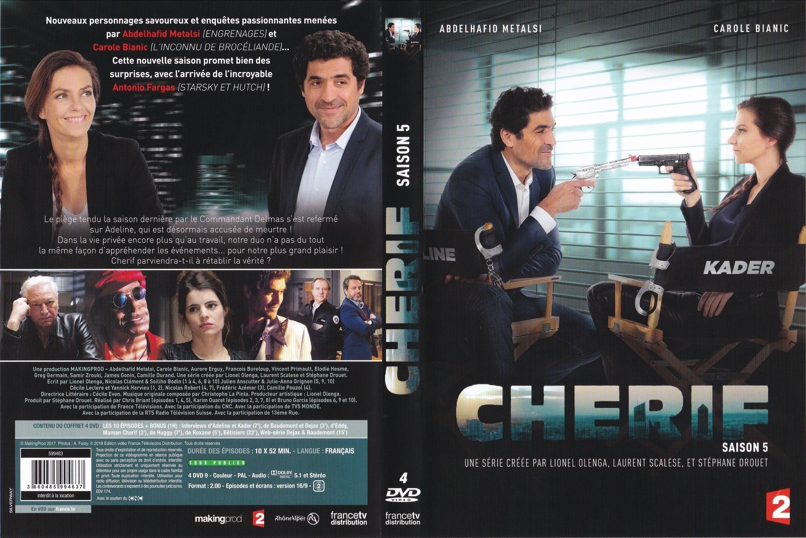 Jaquette DVD Cherif Saison 5