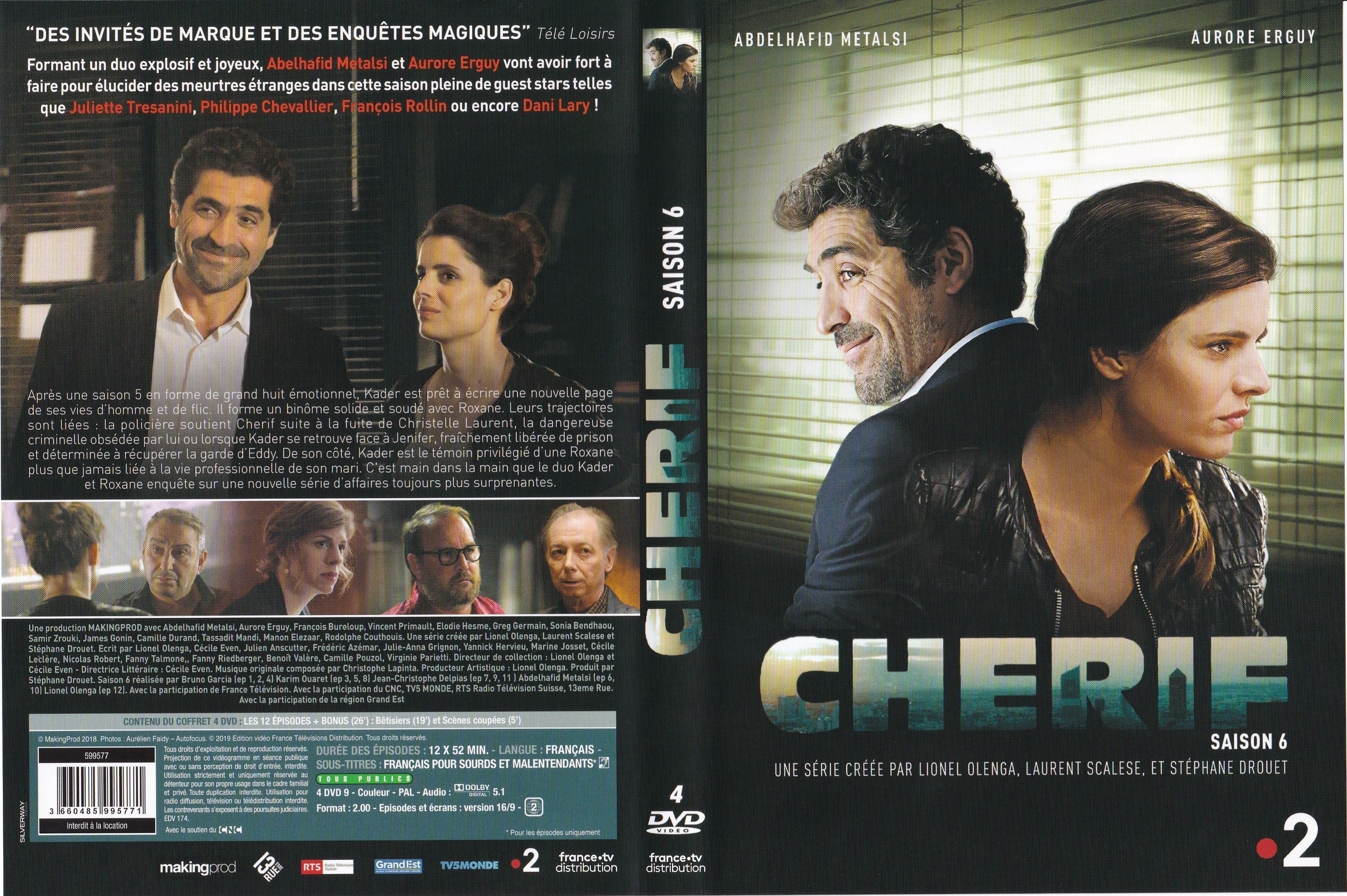 Jaquette DVD Cherif Saison 6