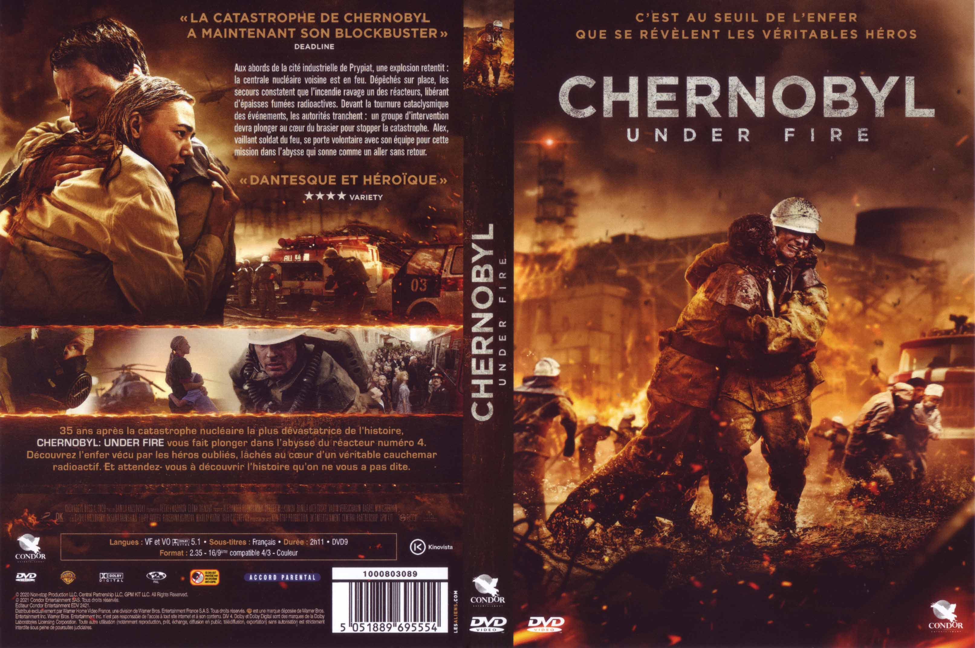 Jaquette DVD Chernobyl under fire