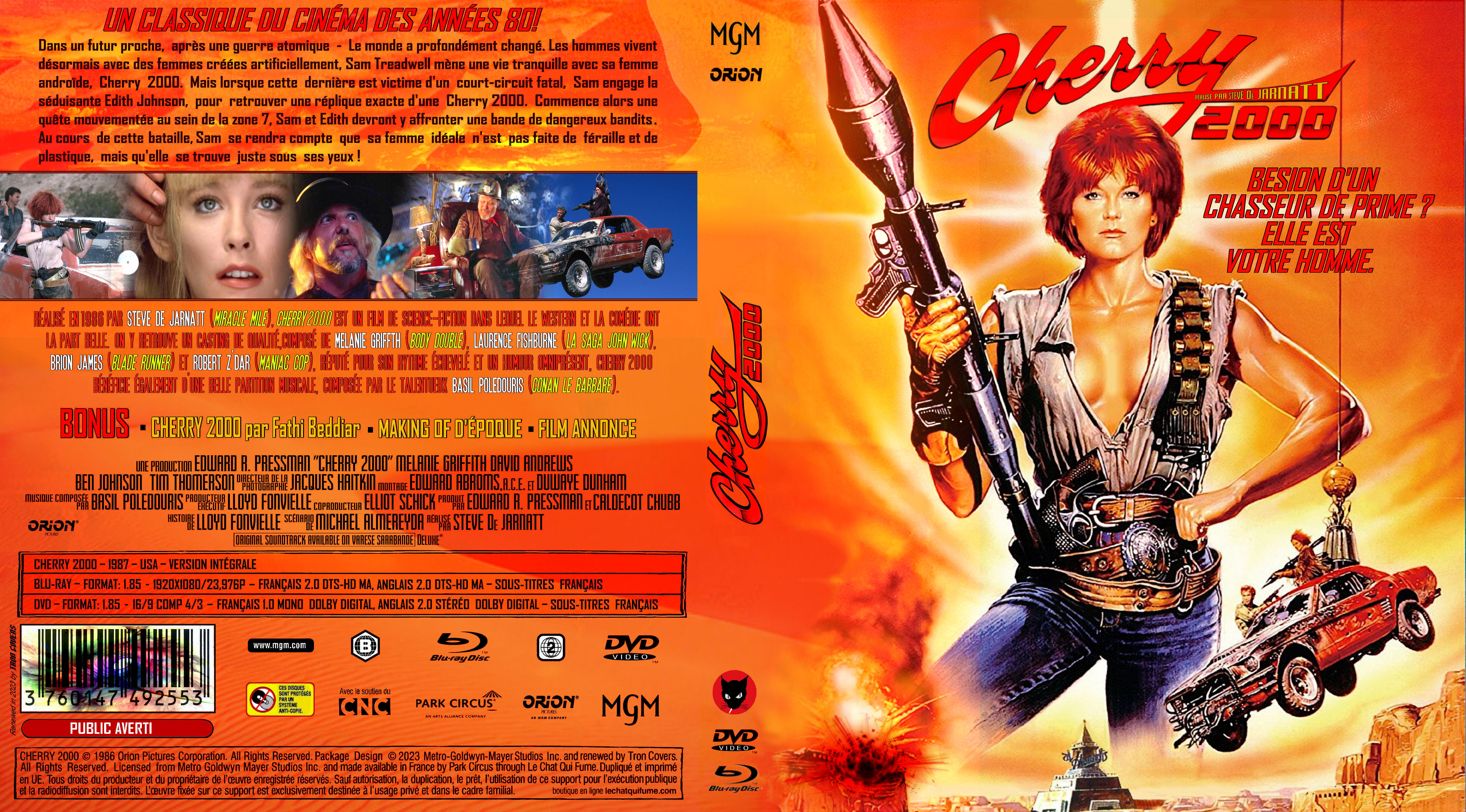 Jaquette DVD Cherry 2000 custom (BLU-RAY)