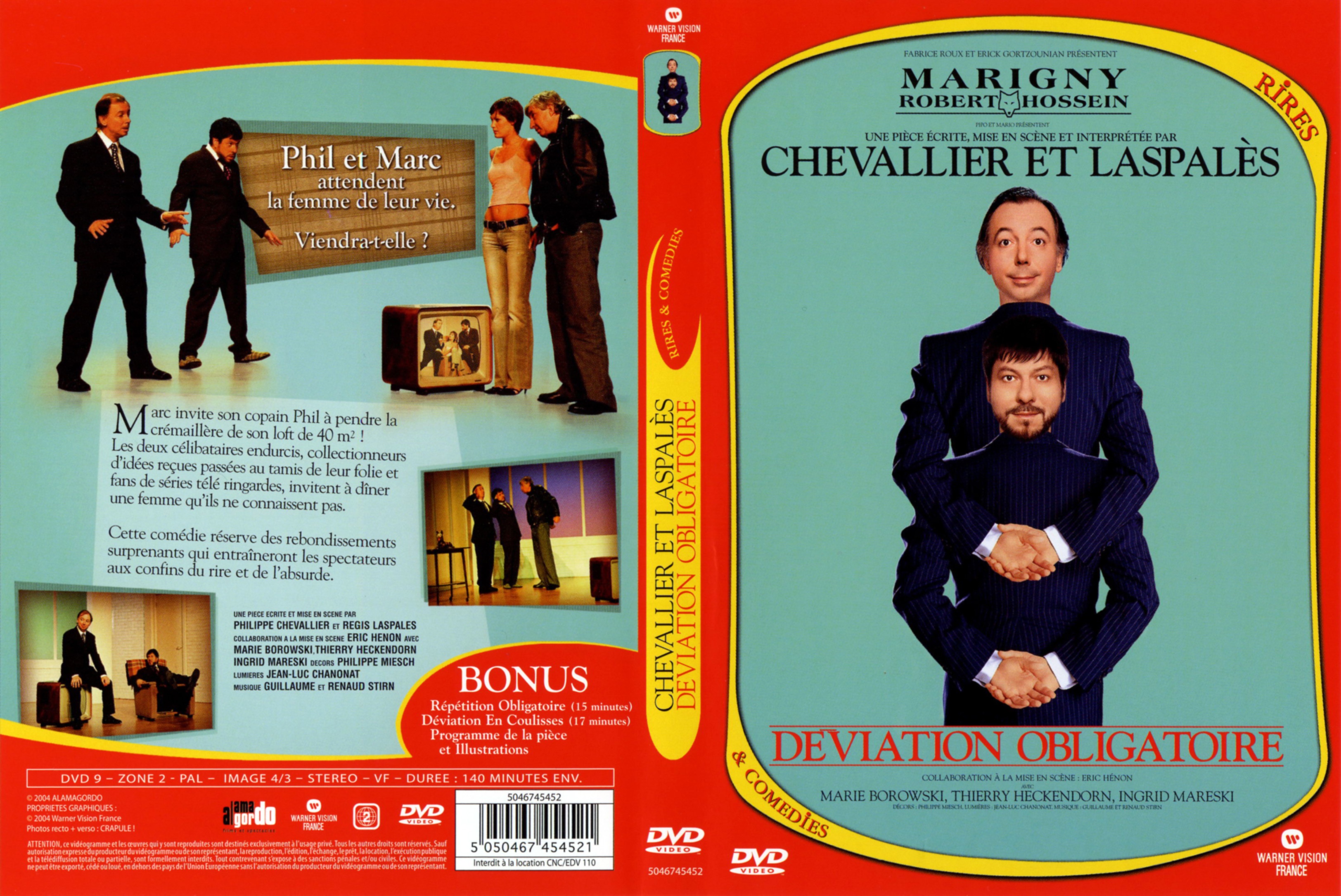 Jaquette DVD Chevalier et laspales deviation obligatoire v2
