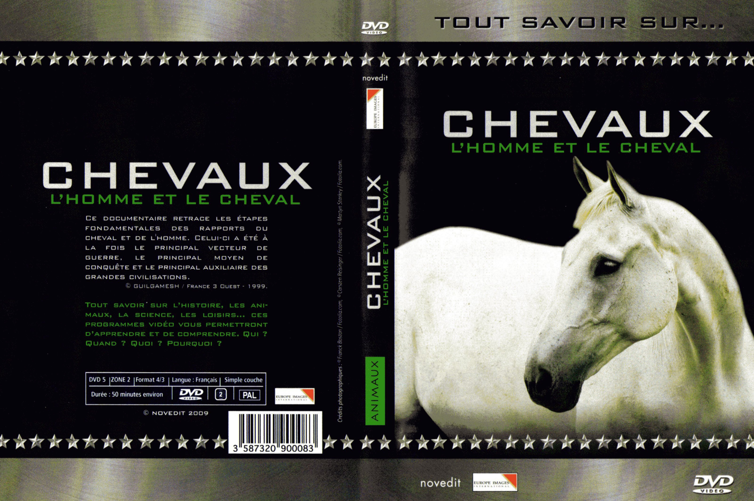Jaquette DVD Chevaux - L