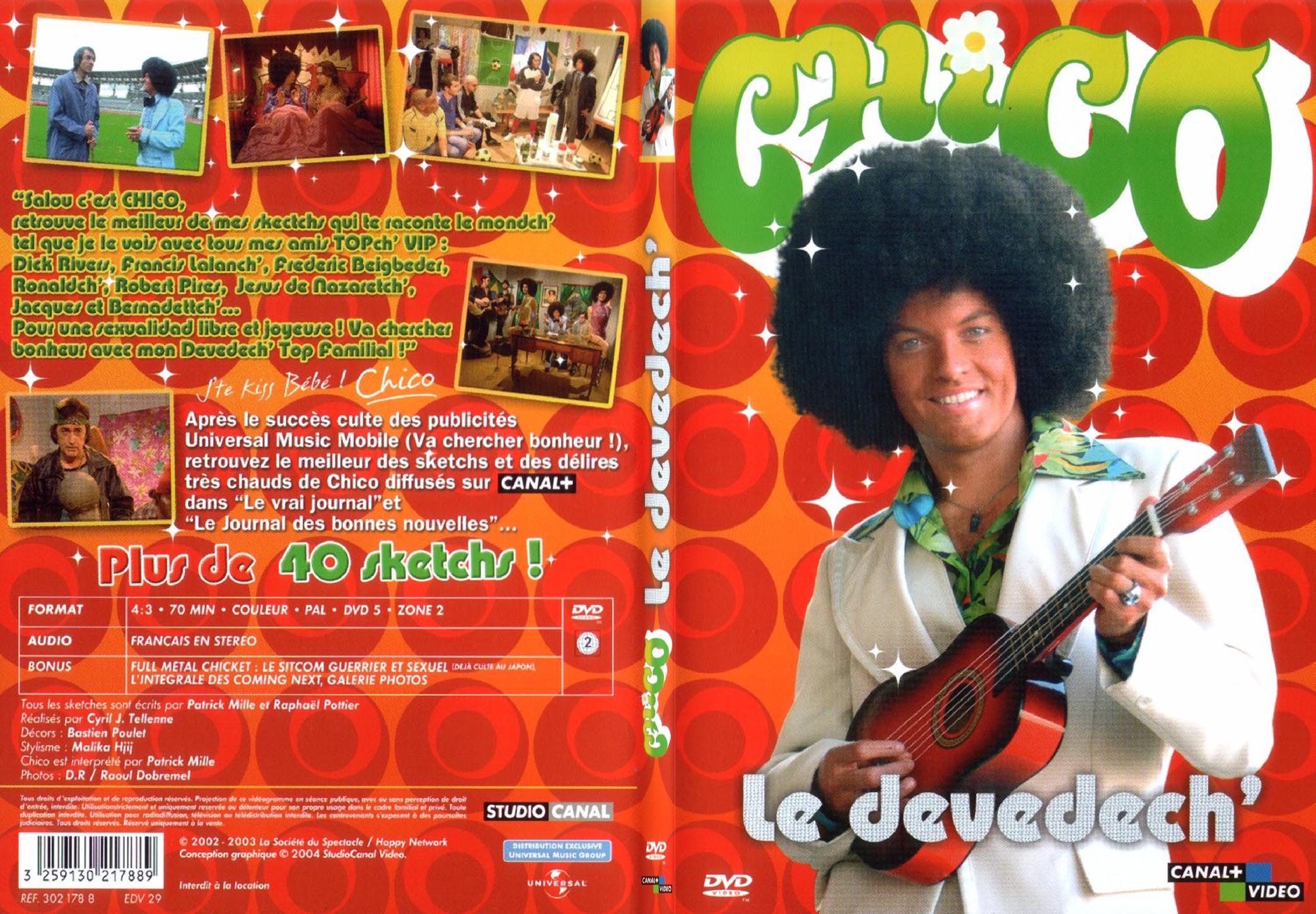 Jaquette DVD Chico le devedech