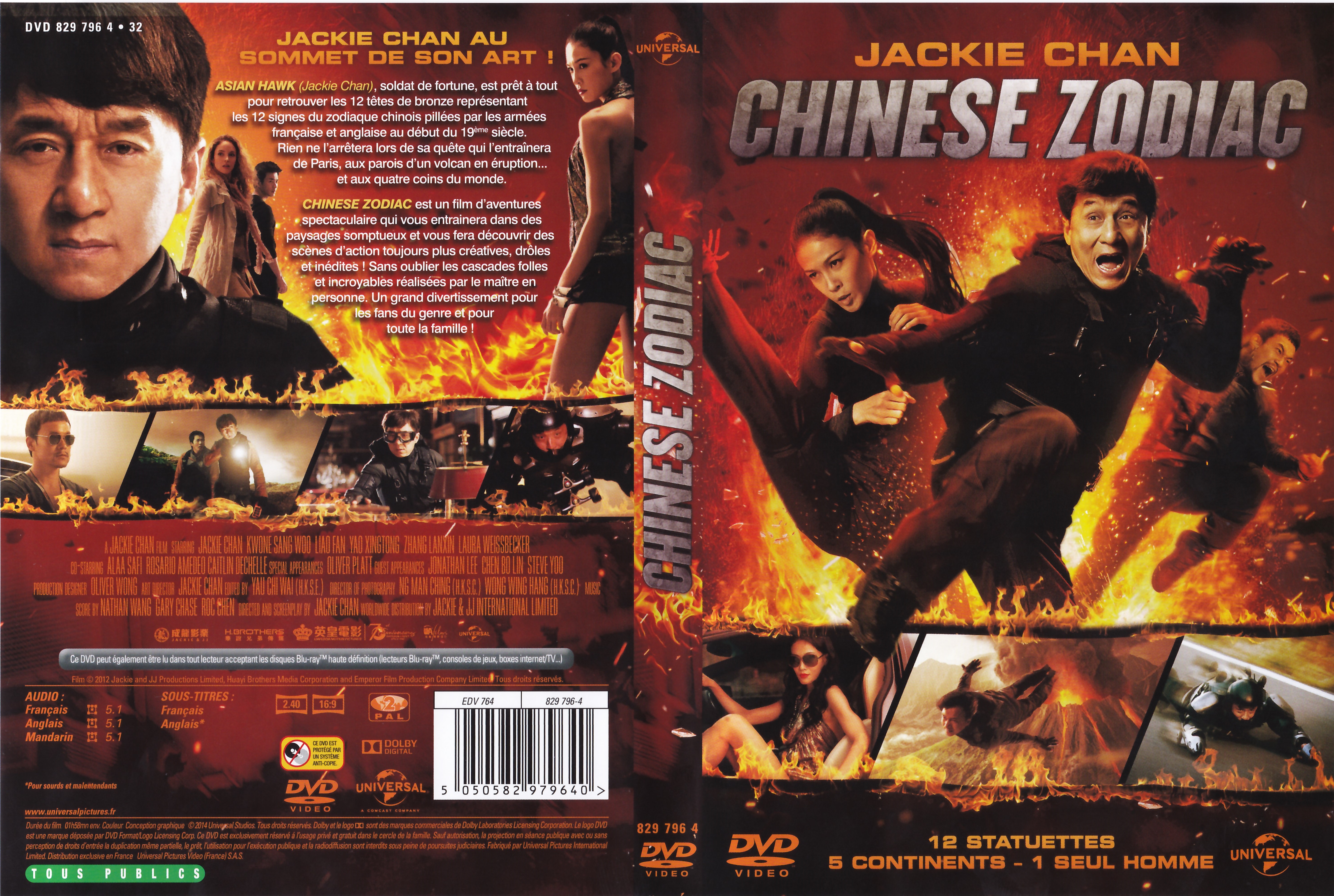 Jaquette DVD Chinese Zodiac