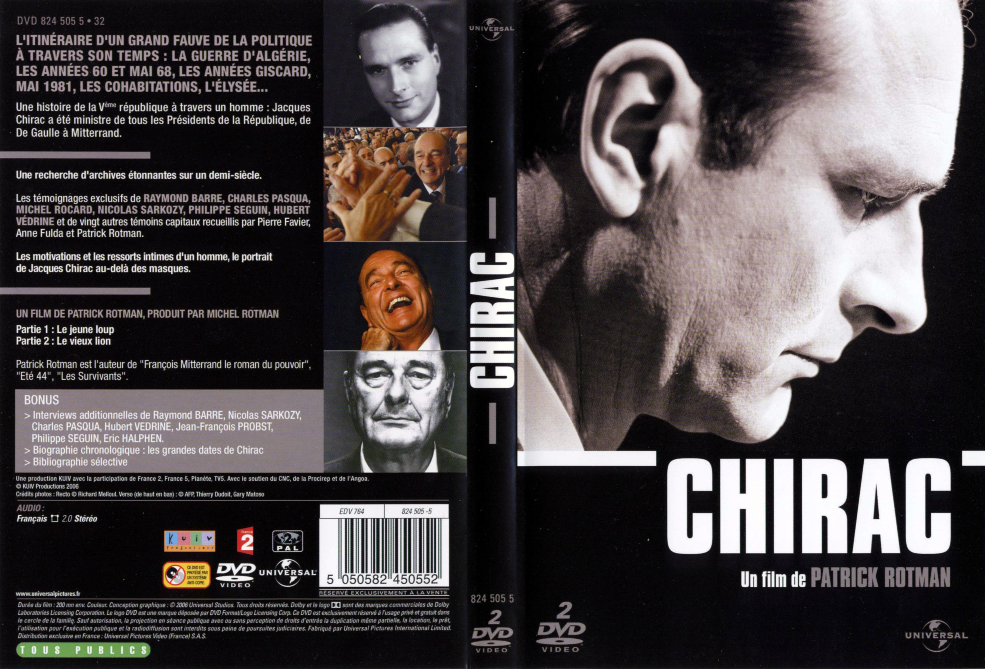 Jaquette DVD Chirac