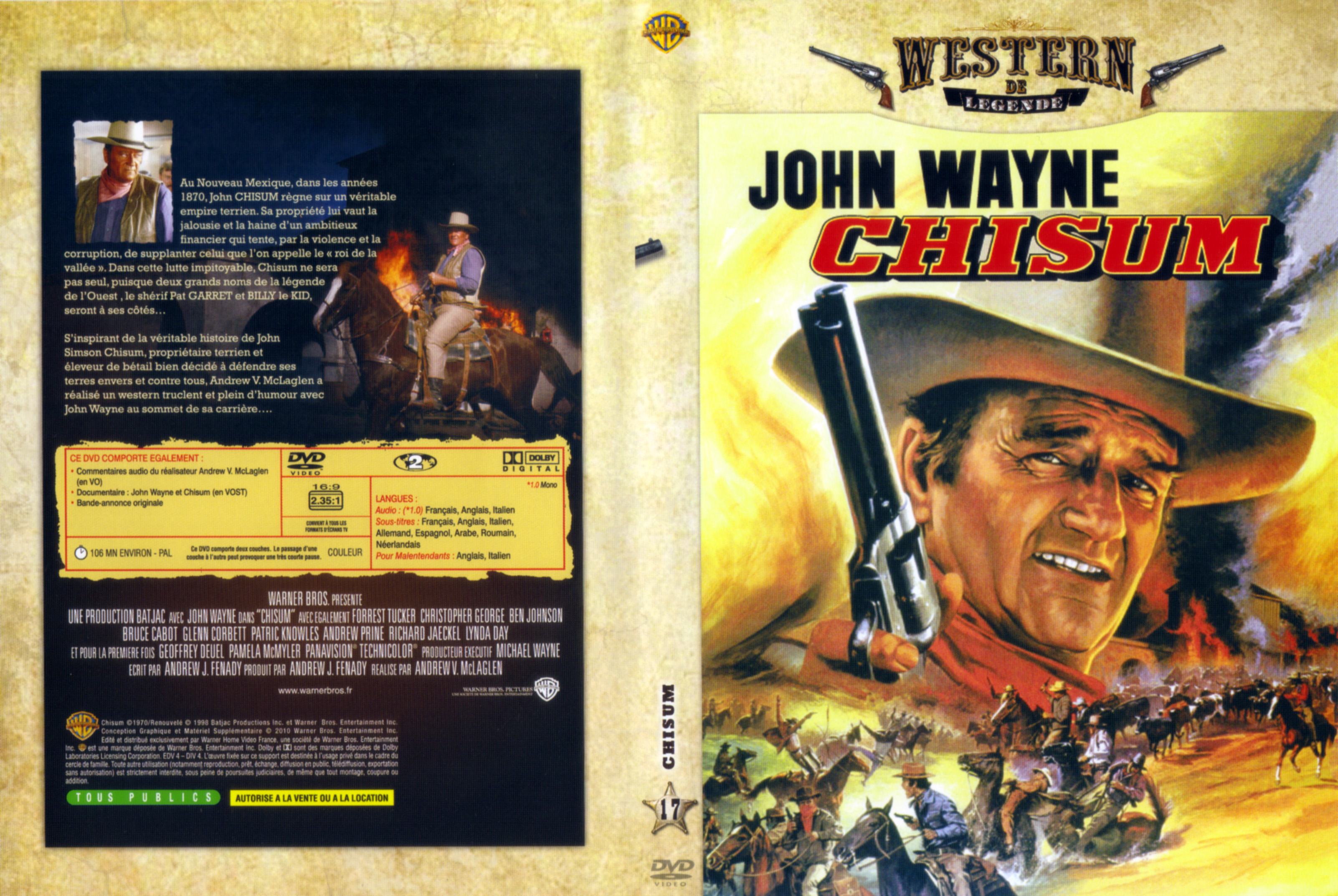 Jaquette DVD Chisum v2