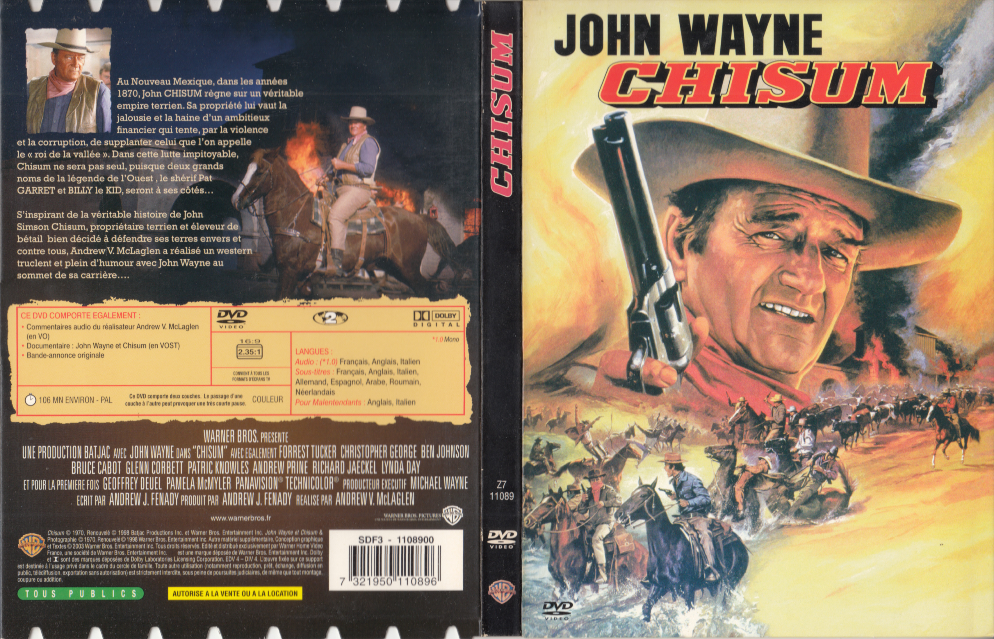 Jaquette DVD Chisum v3