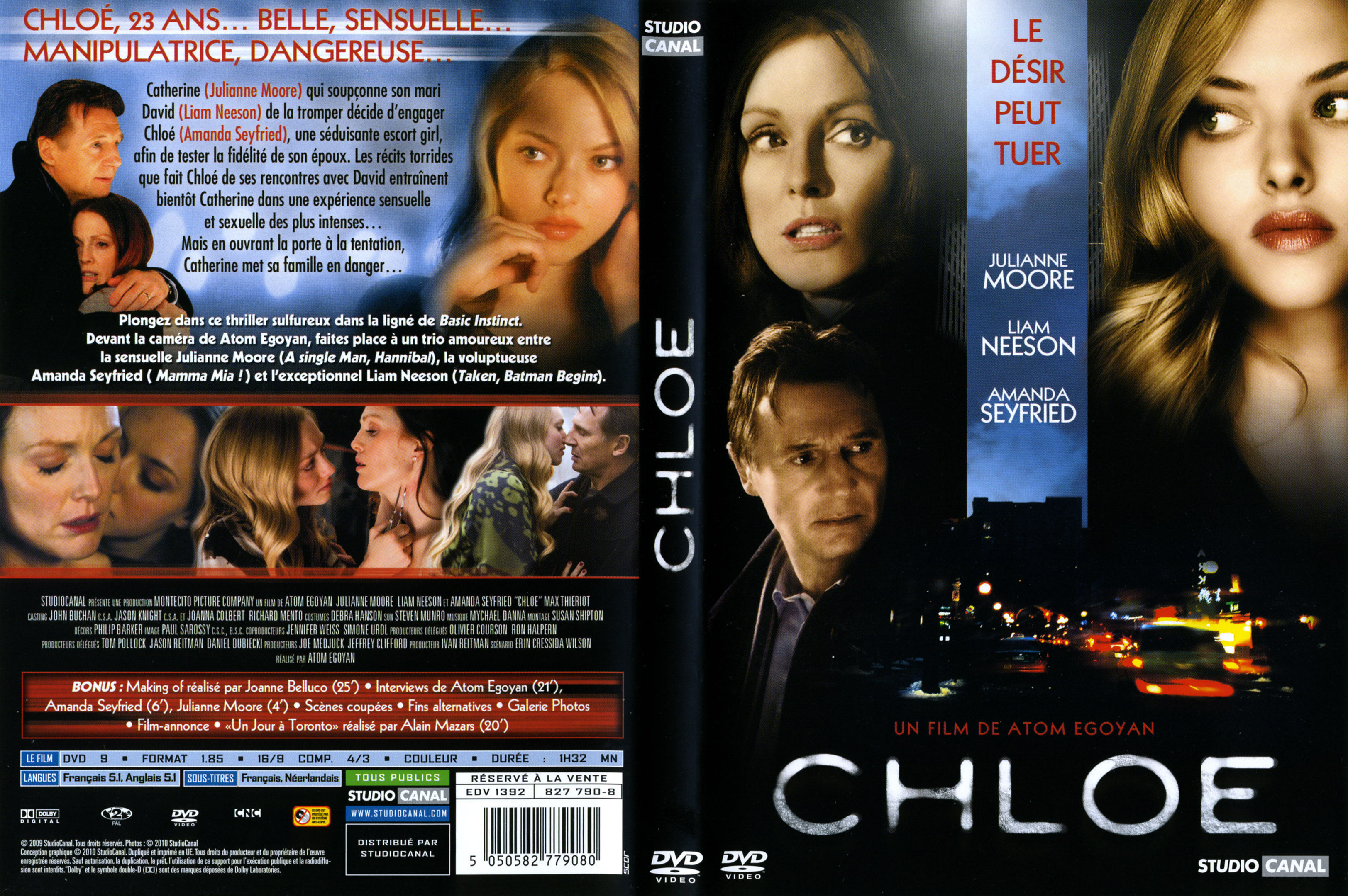 Jaquette DVD Chlo (2010)