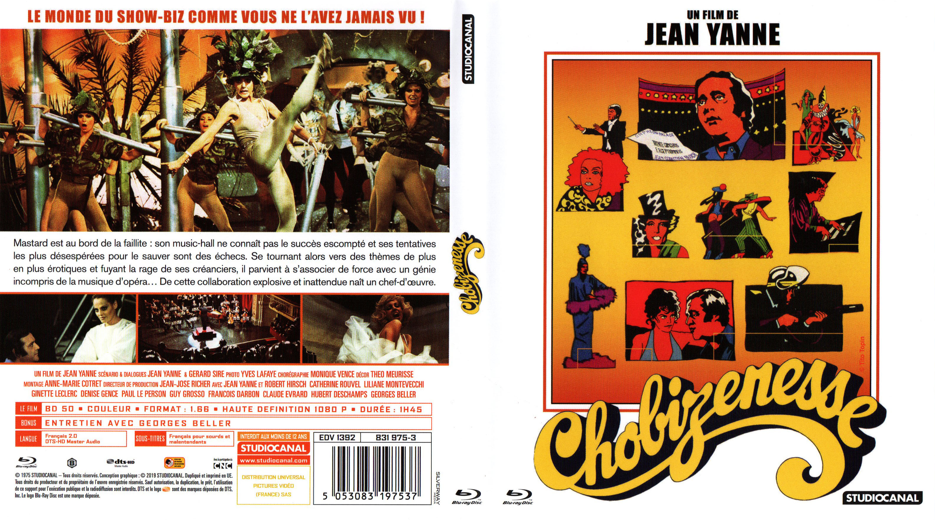 Jaquette DVD Chobizenesse (BLU-RAY)