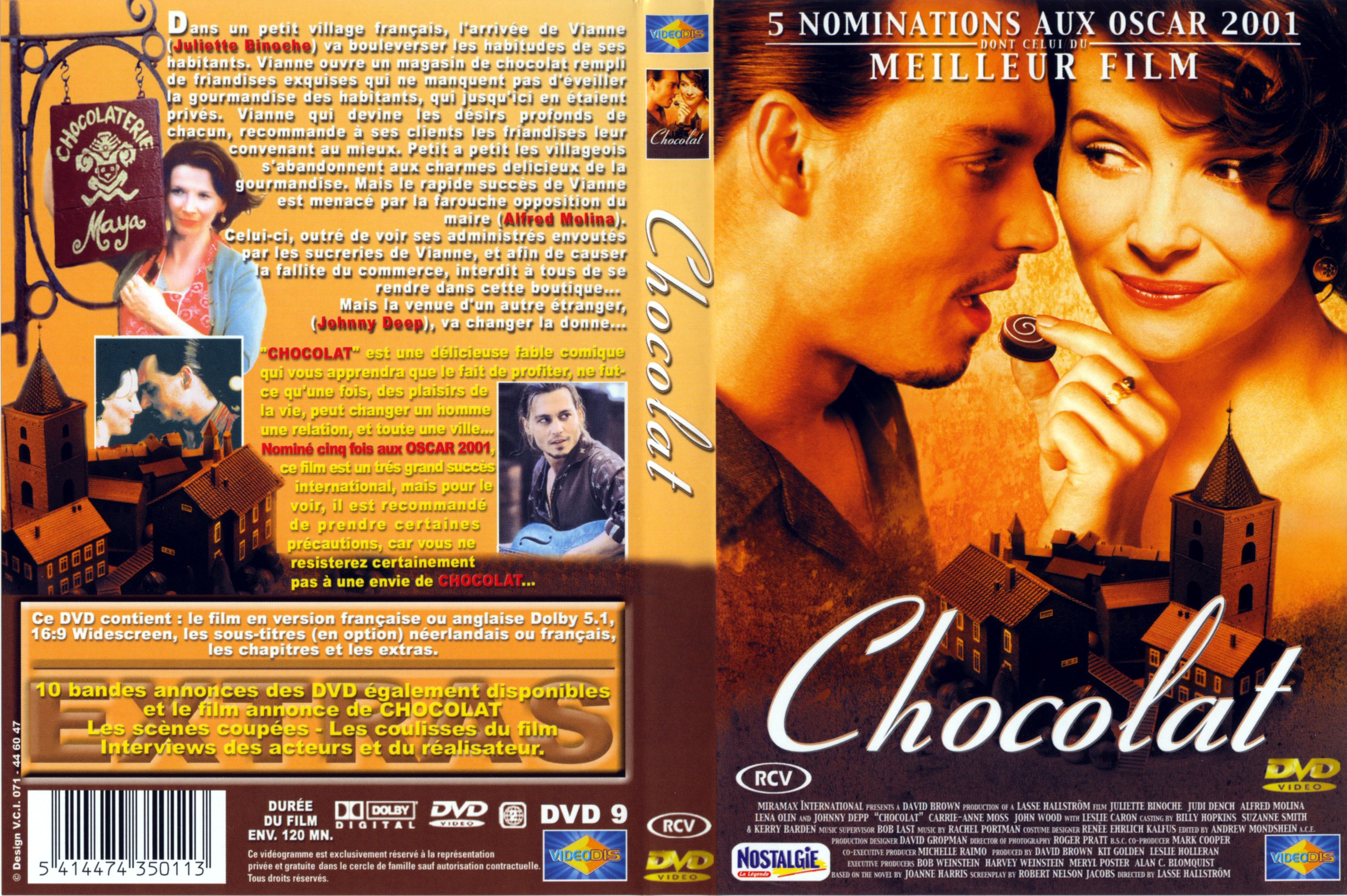 Jaquette DVD Chocolat