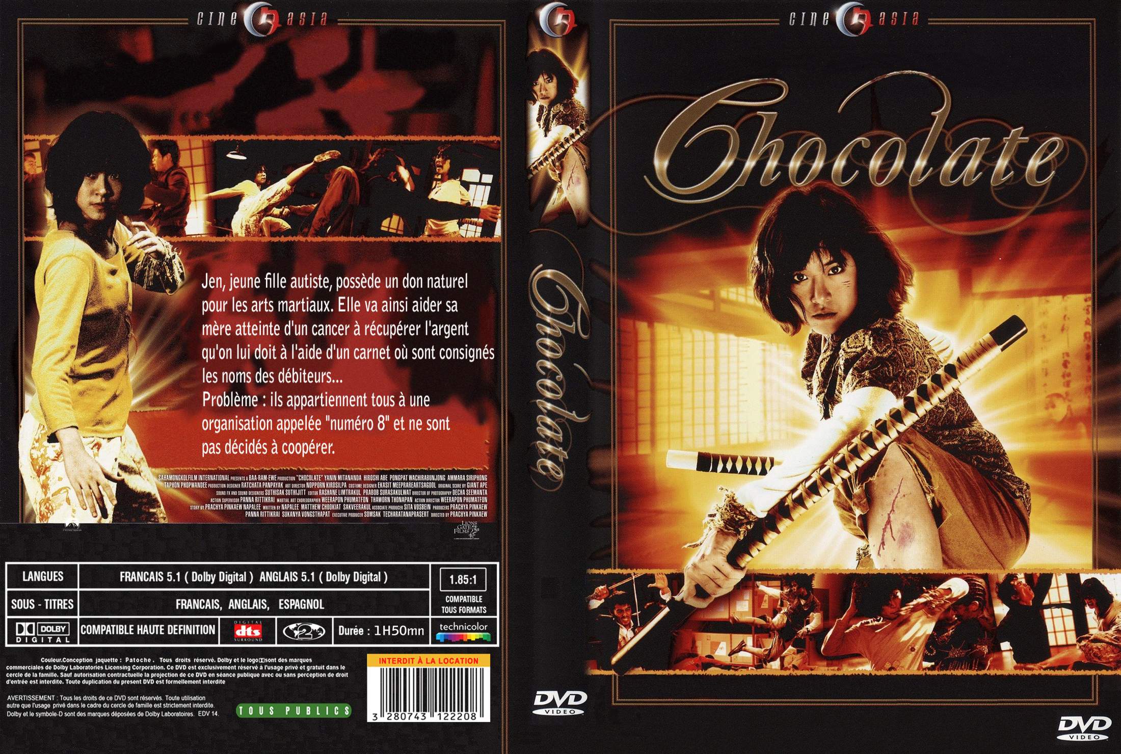 Jaquette DVD Chocolate