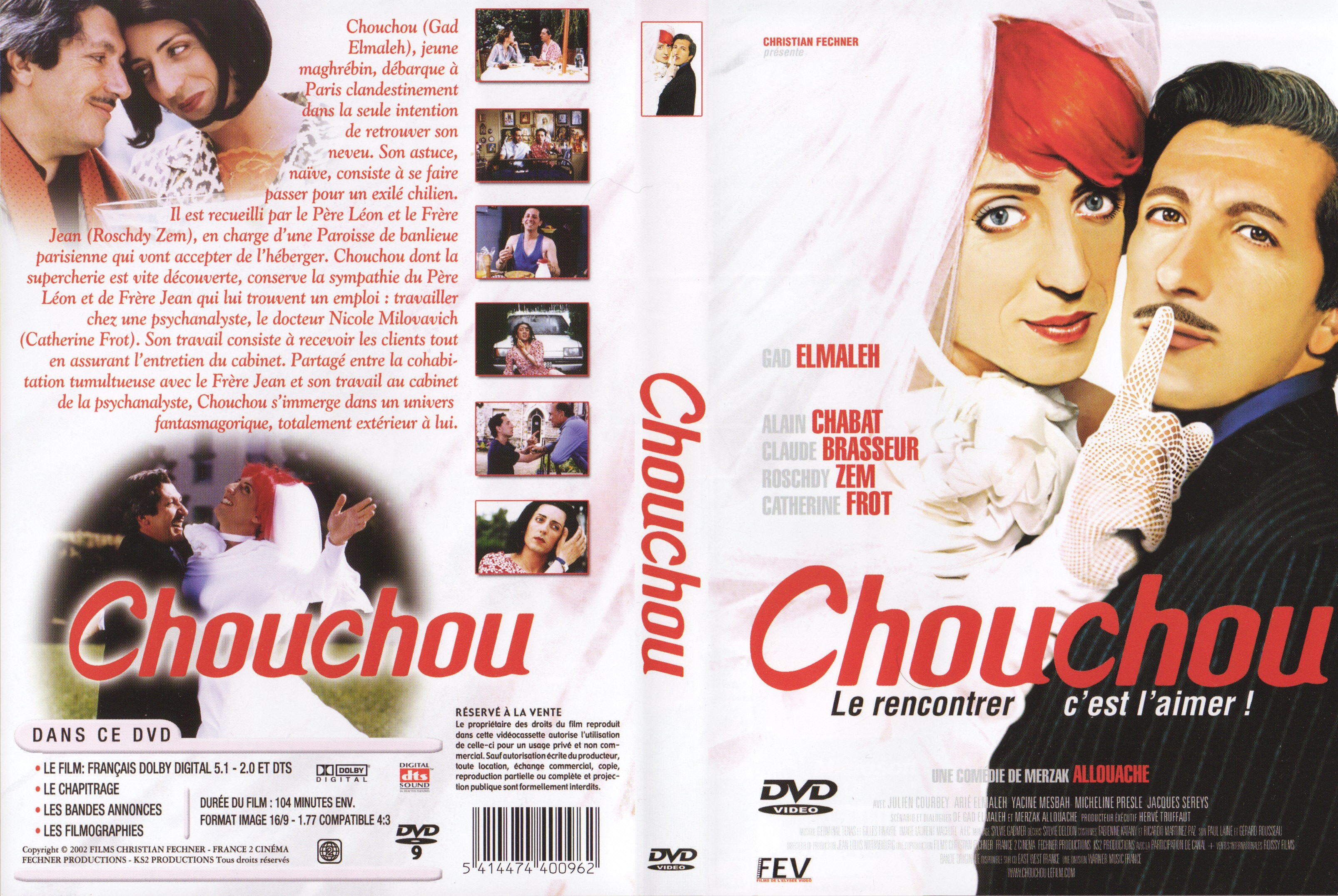Jaquette DVD Chouchou v2