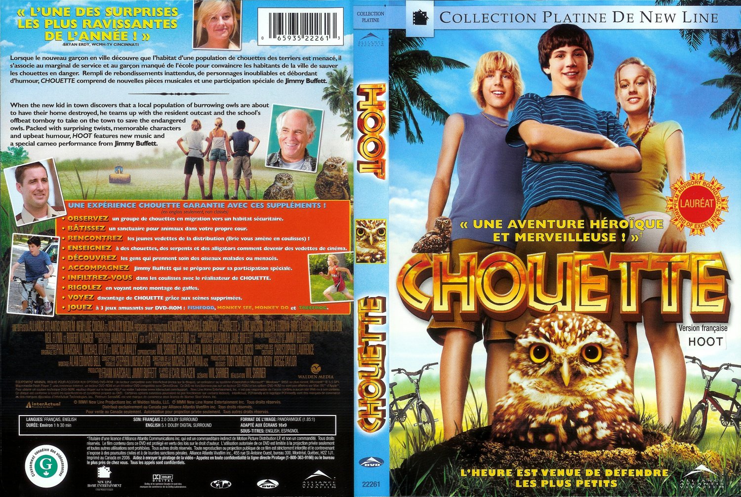Jaquette DVD Chouette
