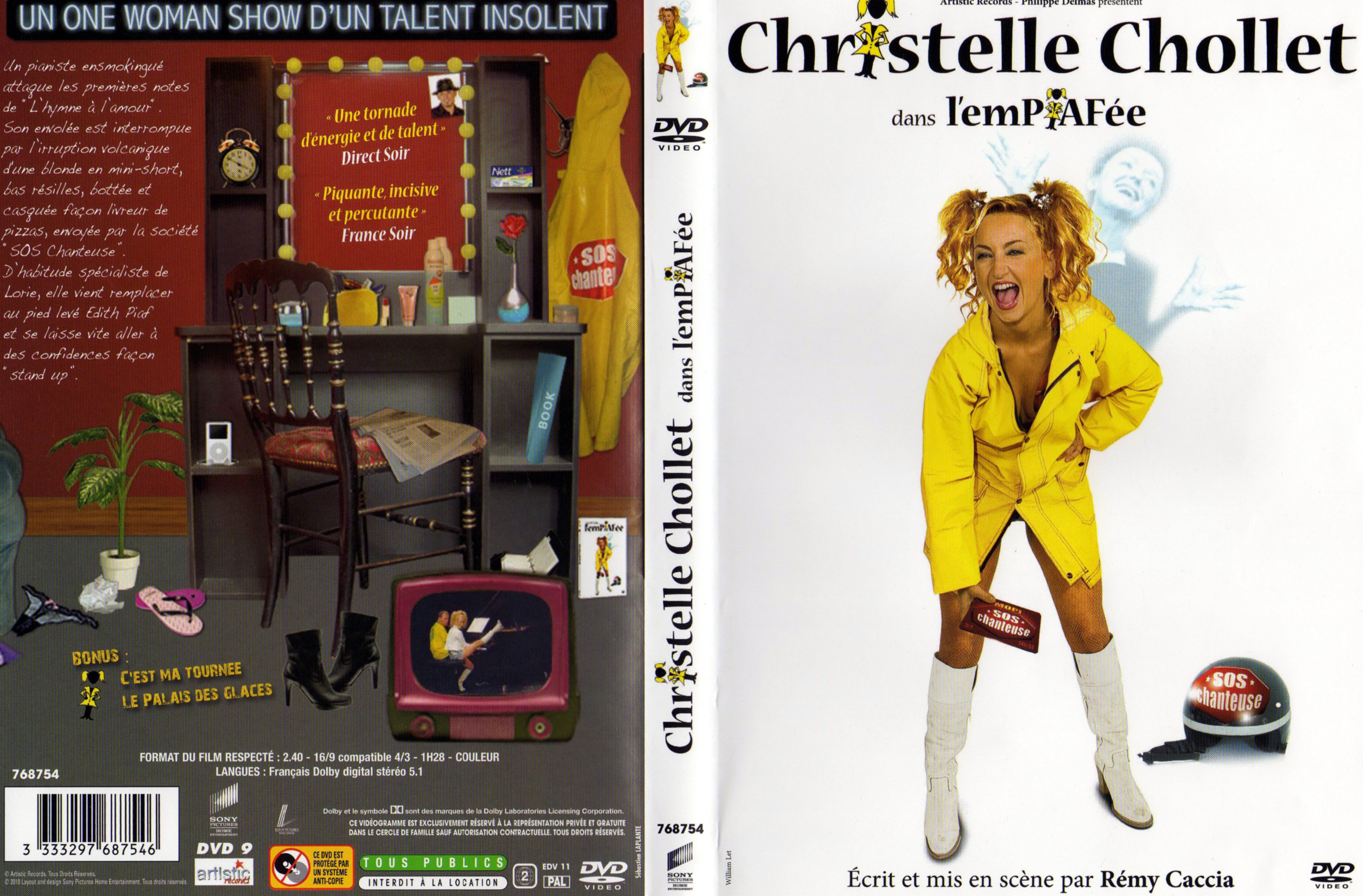 Jaquette DVD Christelle Chollet - L