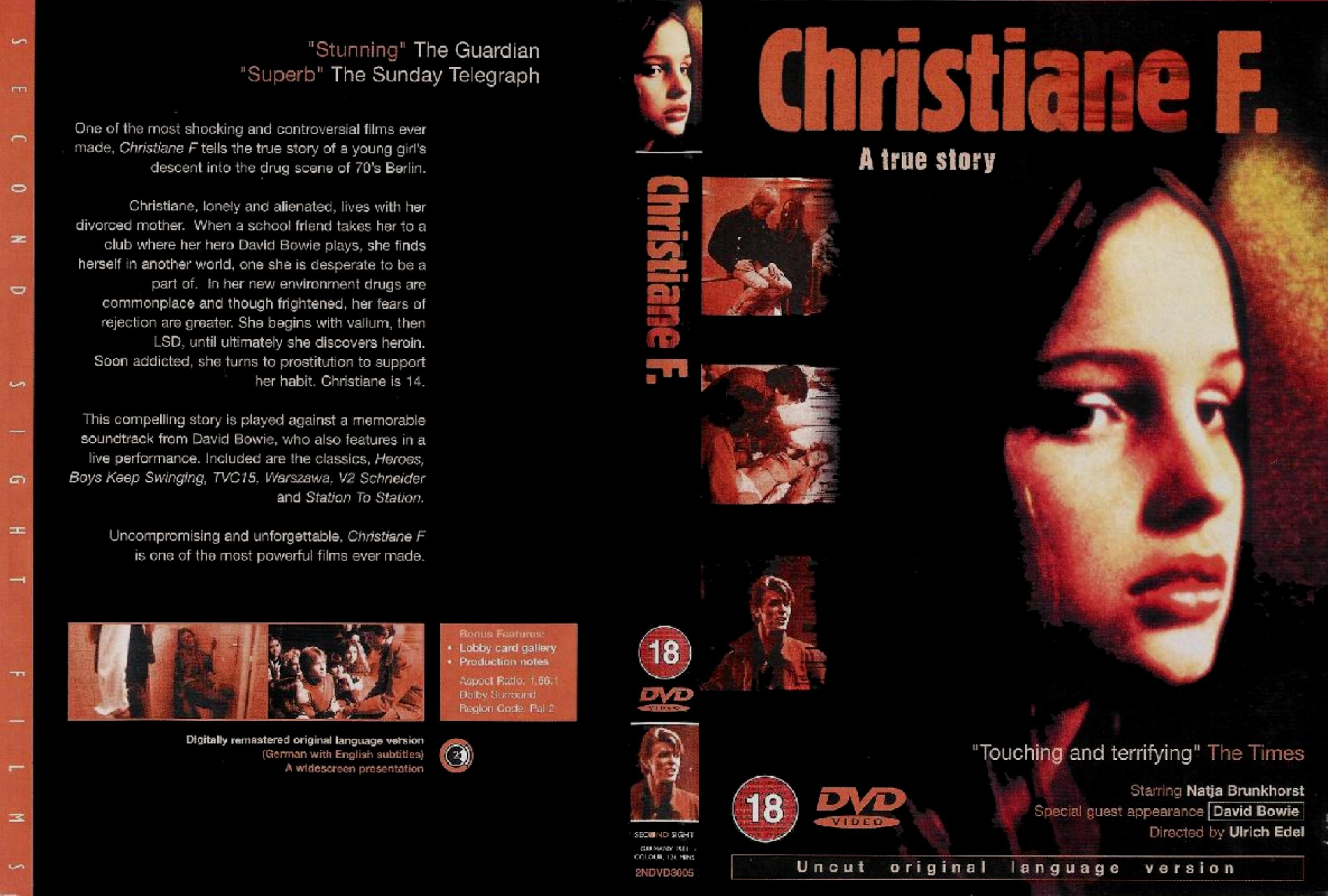 Jaquette DVD Christiane F Zone 1